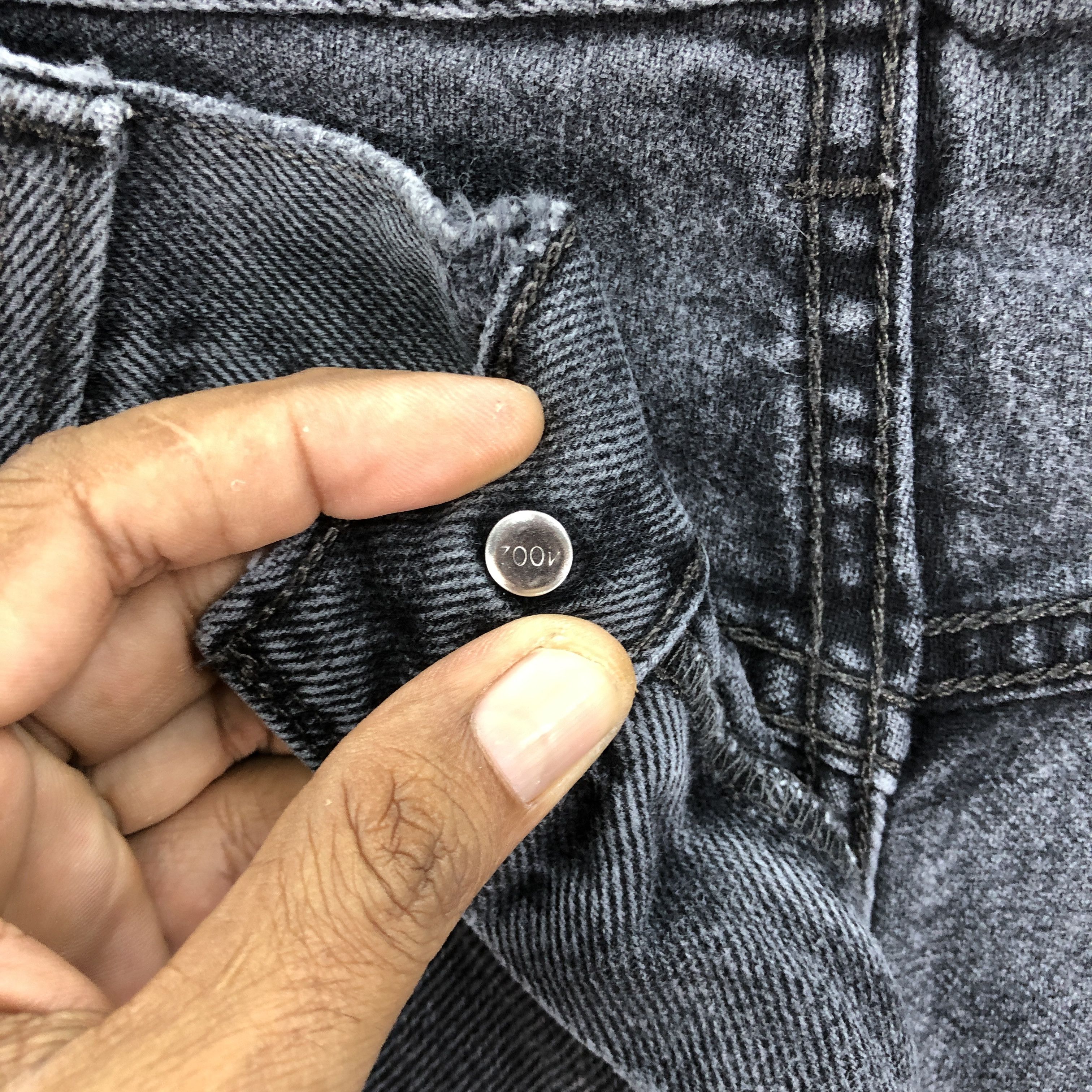 Levi's Vintage Levis Faded Black Jeans Levi's 550 Stonewash Denim Size US 40 / EU 56 - 7 Thumbnail