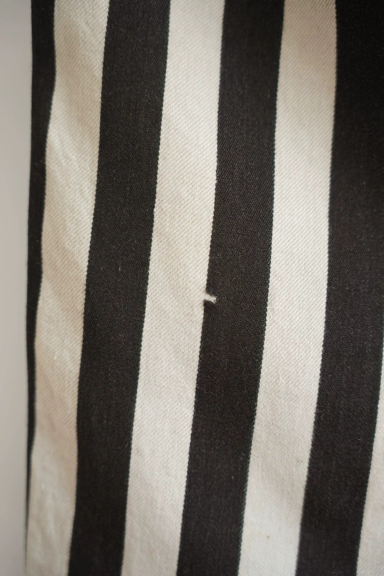 Yohji Yamamoto Yohji Yamamoto 06SS Striped Cotton Baseball Pants Size US 32 / EU 48 - 5 Thumbnail