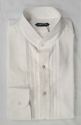 Tom Ford o1loc1c0724 23Y44K Shirt in White Size US L / EU 52-54 / 3 - 1 Preview