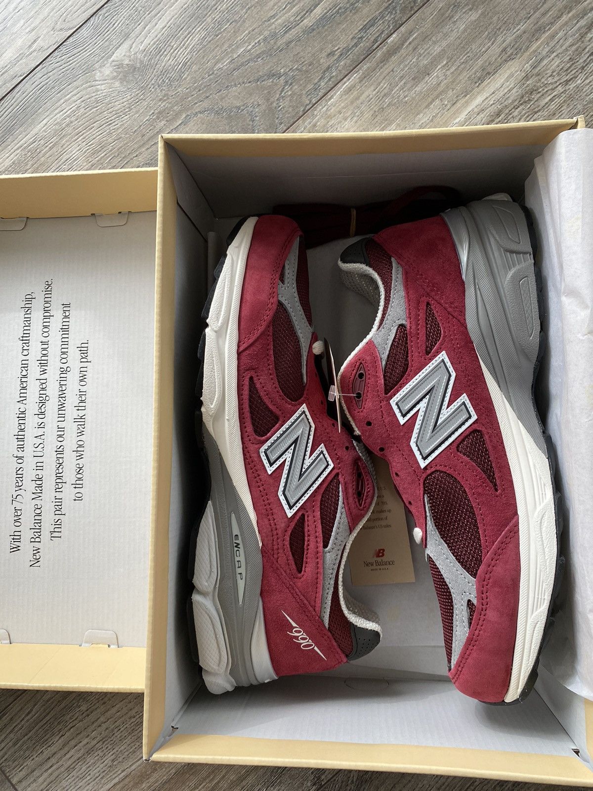 New Balance New Balance x Teddy Santis 990v3 1st Collection Size US 10 / EU 43 - 1 Thumbnail