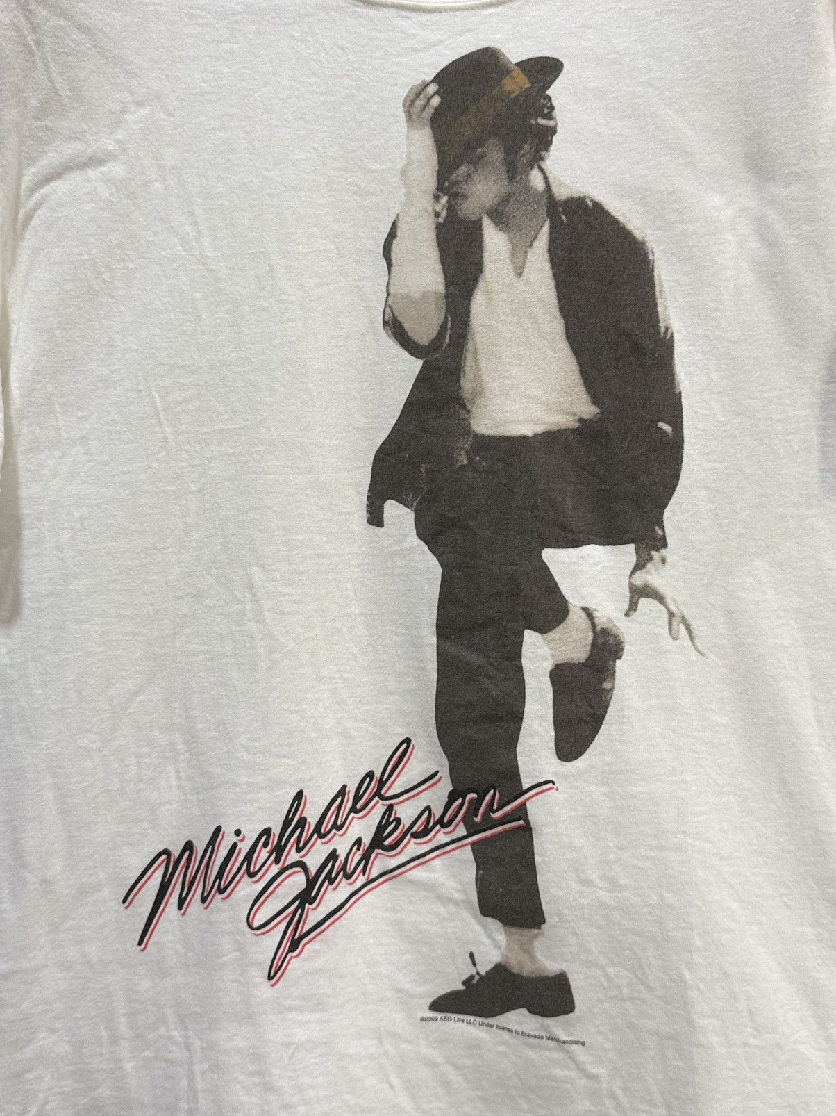 Band Tees Vintage Michael Jackson King Of Pop Merchandising Tee Size US M / EU 48-50 / 2 - 2 Thumbnail