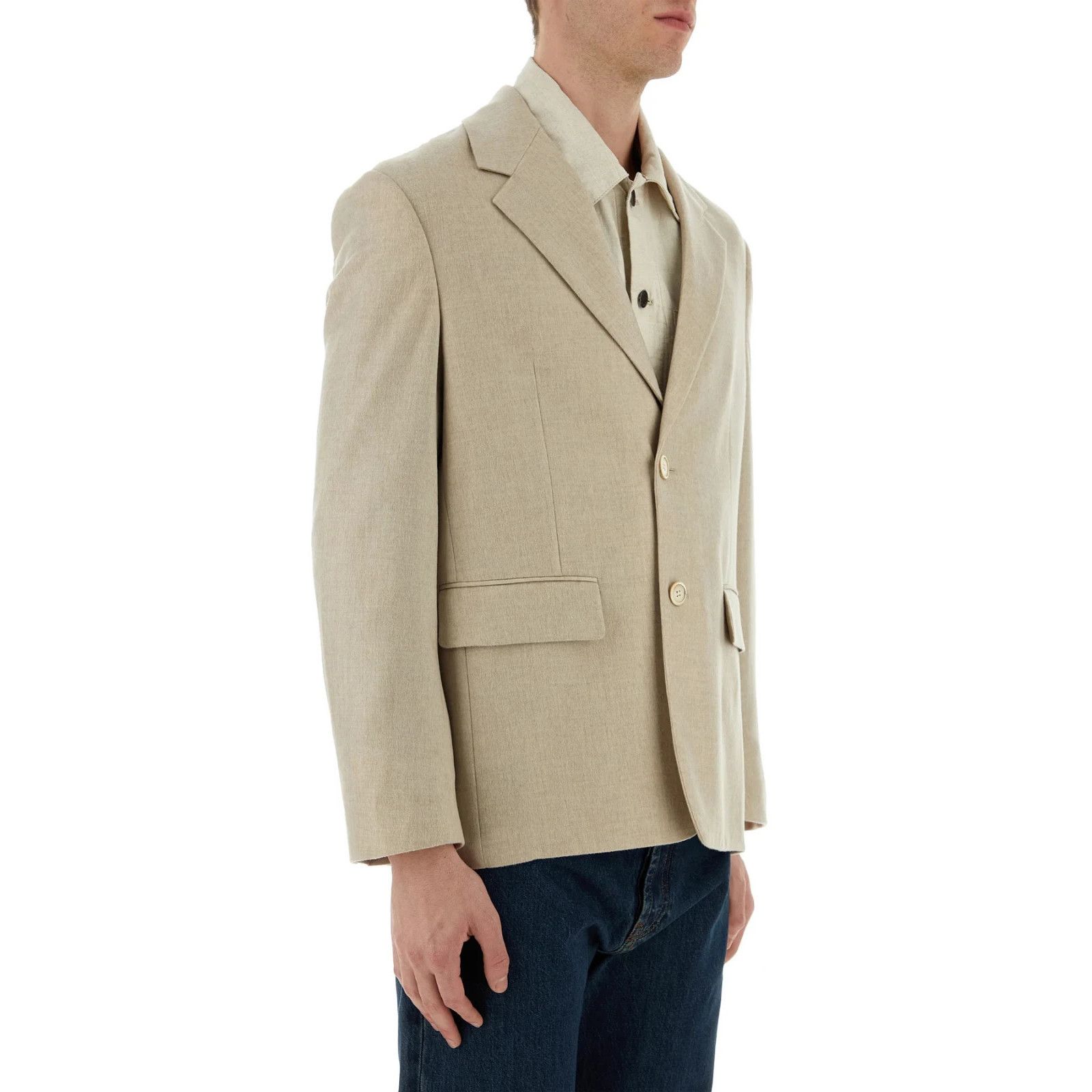 Prada PRADA Melange And Cashmere Blazer Jacket New & Authentic (Me Size US M / EU 48-50 / 2 - 3 Thumbnail