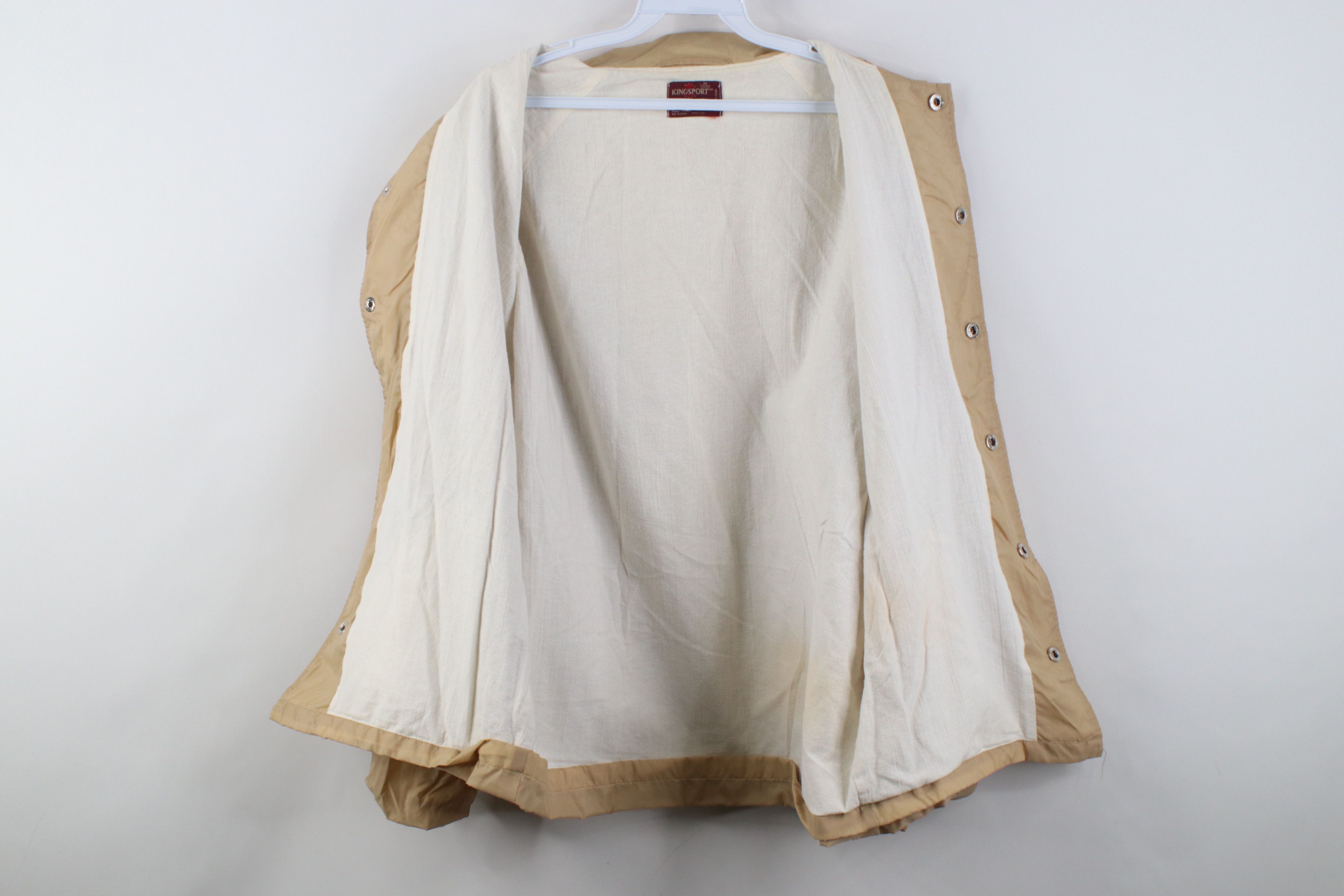 Vintage Vintage 70s Streetwear Coaches Windbreaker Jacket Beige Size US M / EU 48-50 / 2 - 9 Thumbnail
