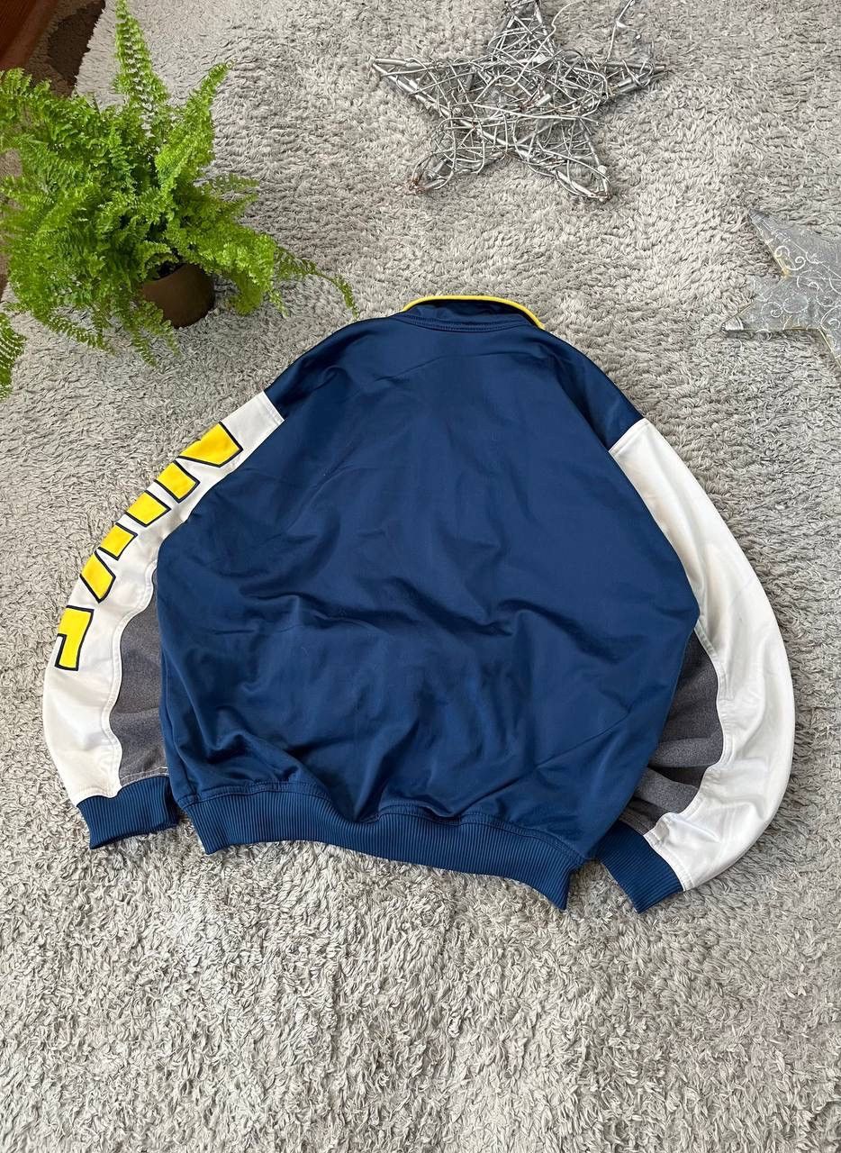 Nike × Vintage 90s Nike Zip-Hoodie Vintage Streetwear Big Logo Swoosh Rare Size US S / EU 44-46 / 1 - 8 Thumbnail