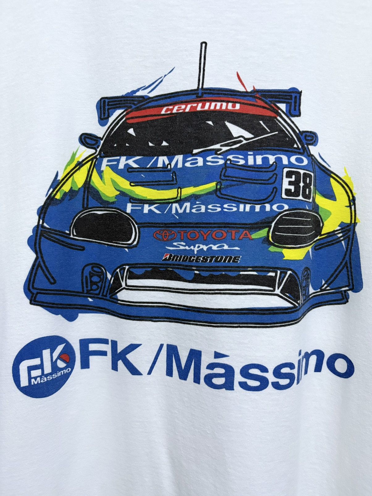 Vintage Rare ! Toyota Supra FK / Massimo ( JGTC ) 1999 T-Shirt Size US L / EU 52-54 / 3 - 4 Thumbnail