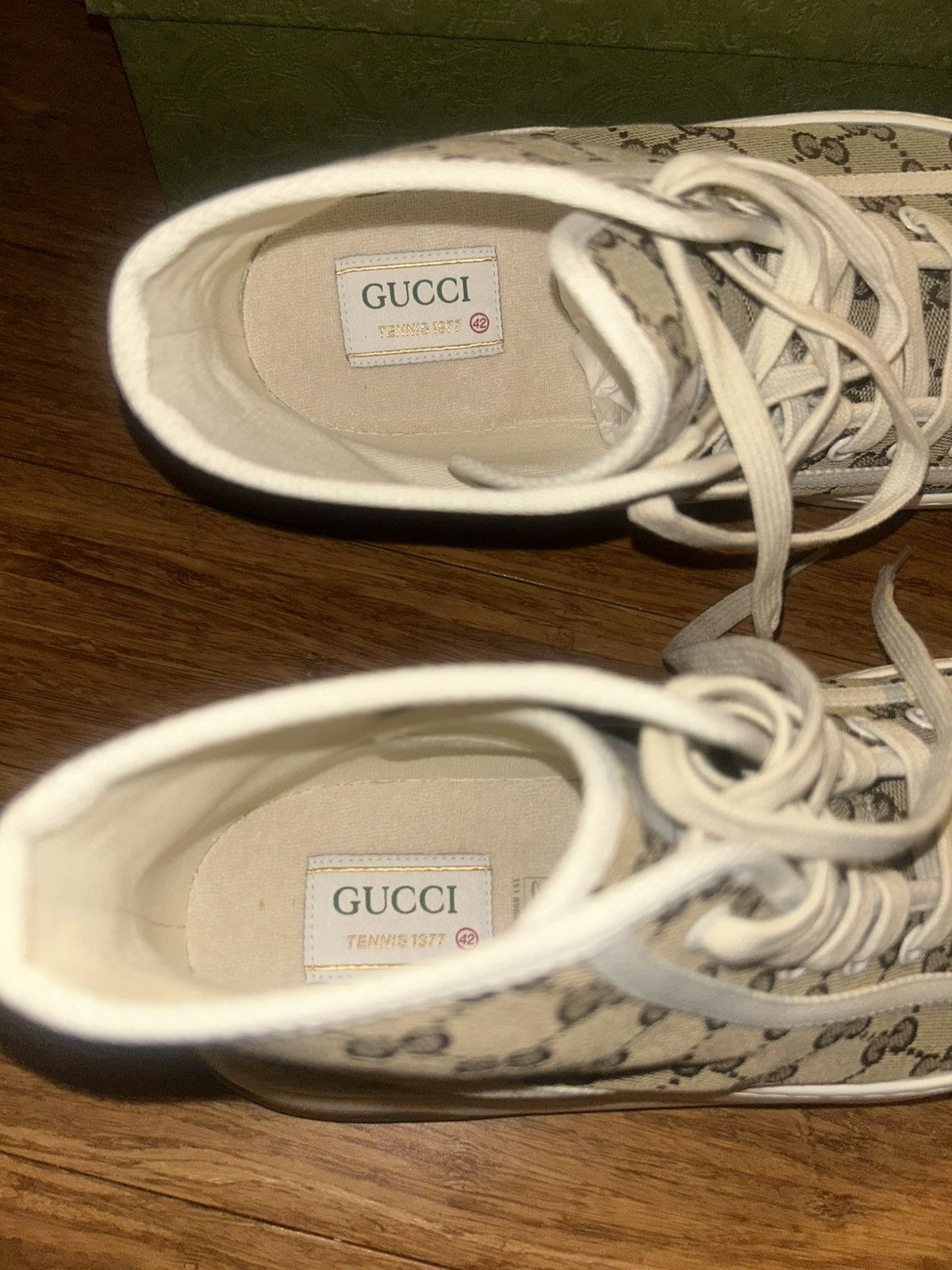 Gucci Gucci GG High Interlocking G Sneaker 746768 Size US 12 / IT 42 - 6 Thumbnail