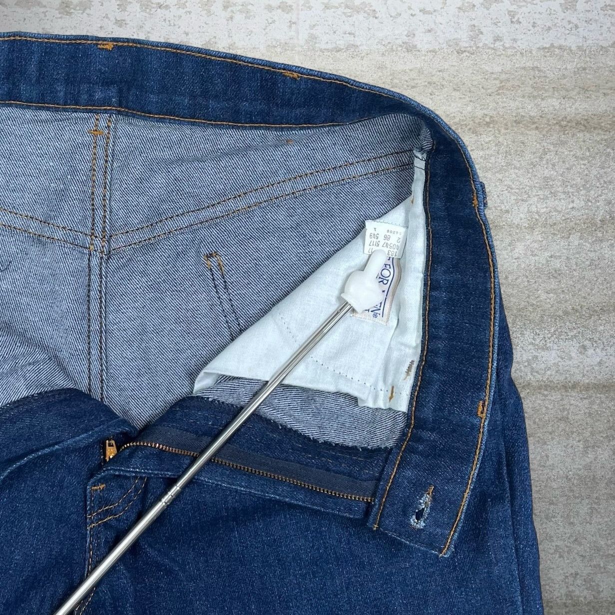 Levi's True Vintage 70s Levis Jeans 36x29 Relaxed Fit Dark Wash Size US 36 / EU 52 - 4 Thumbnail
