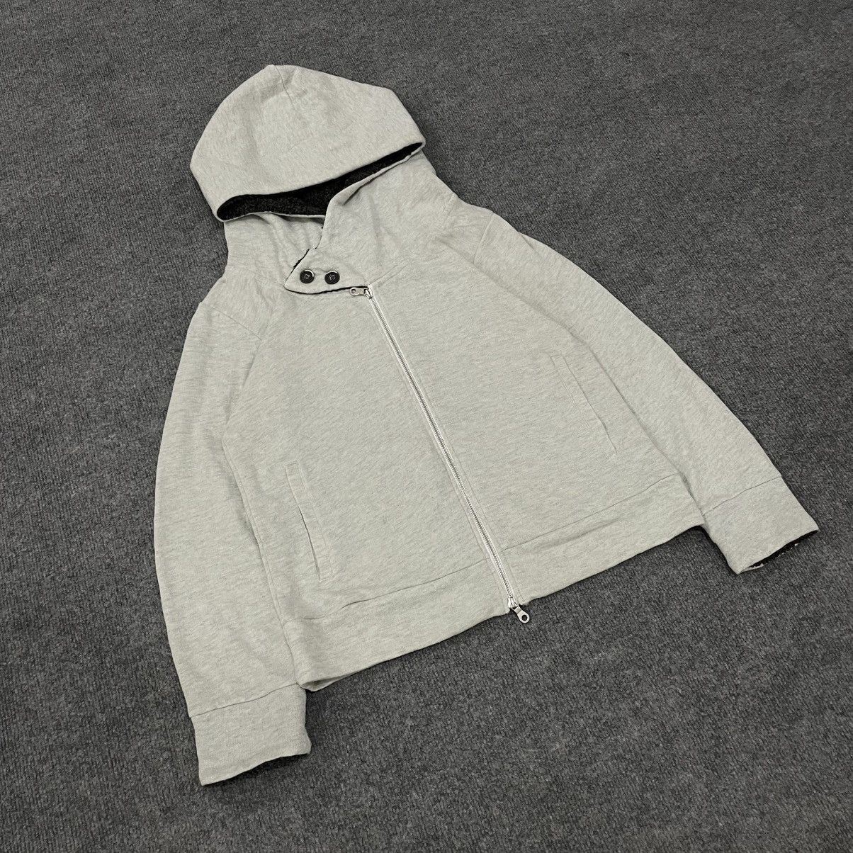 PPFM SOLD PPFM Fleece Lined Hoodie Jacket Asymmetrical Zip Y2K Size US M / EU 48-50 / 2 - 3 Thumbnail