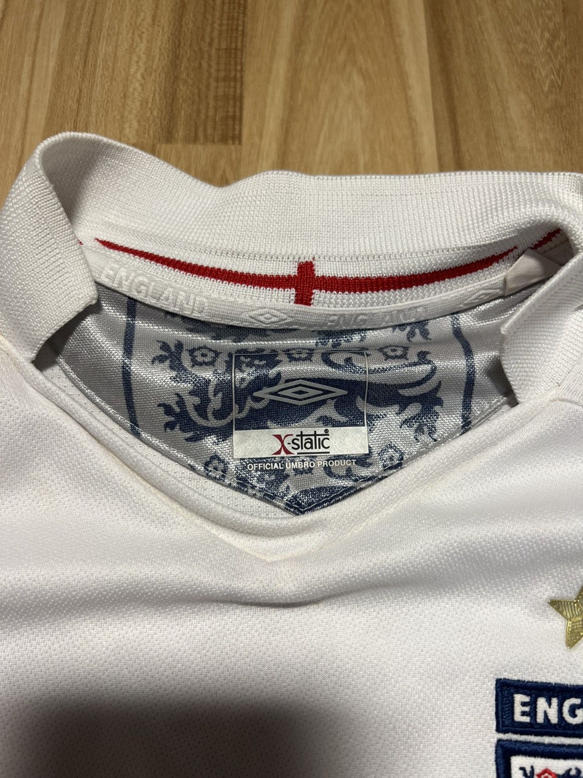 Umbro Team England Wayne ROONEY TURNER 2005- 2007 Size US XL / EU 56 / 4 - 4 Thumbnail