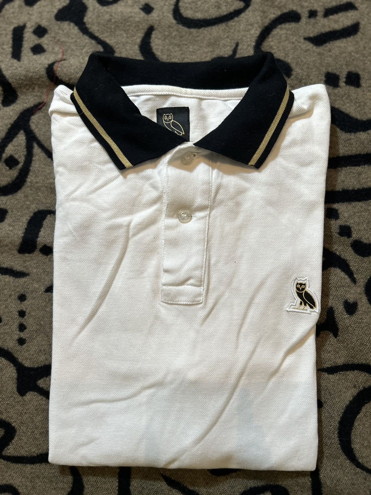 Drake × October's Very Own 2017 OVO Og Polo Size US L / EU 52-54 / 3 - 6 Thumbnail