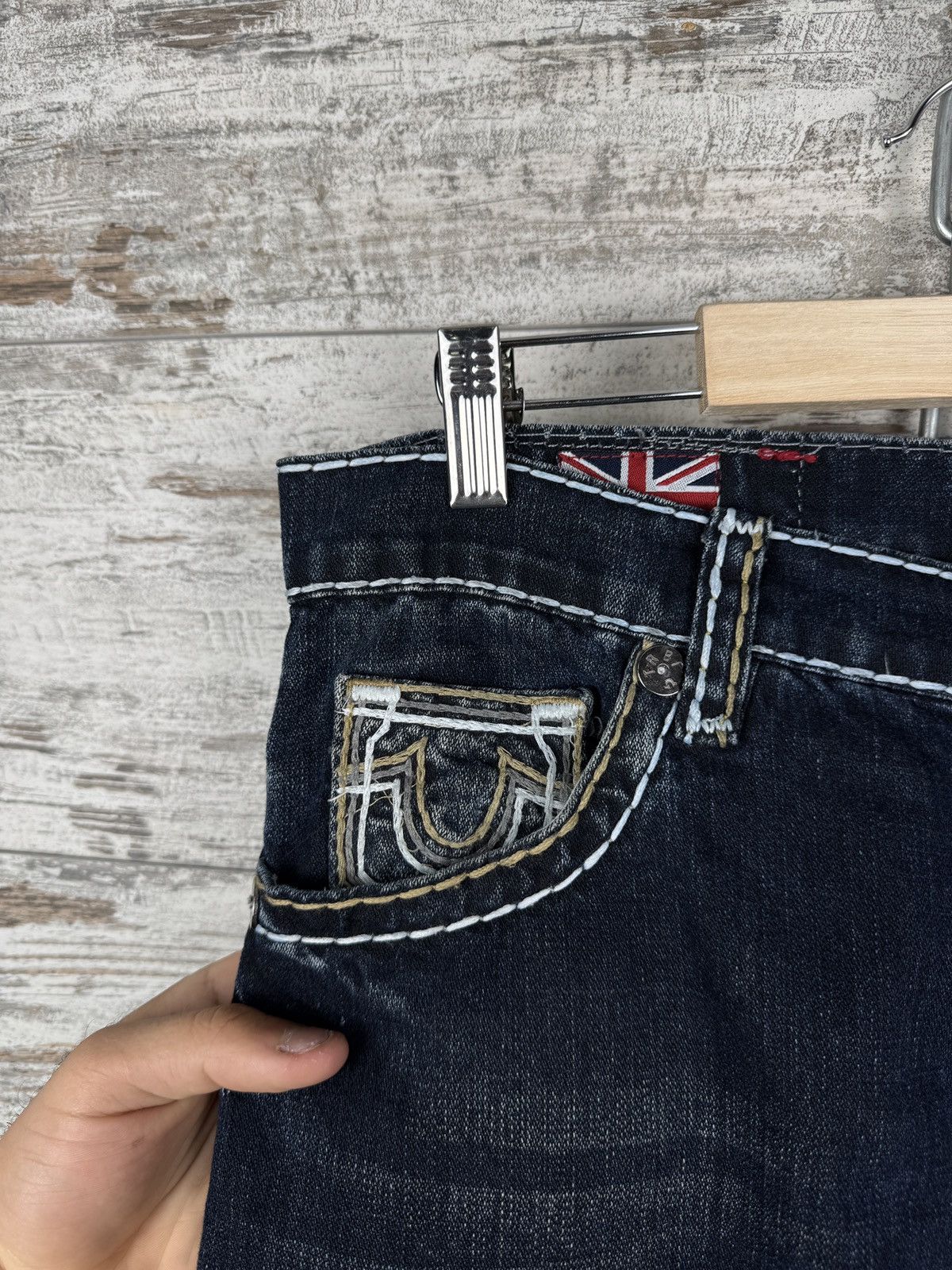 Japanese Brand × True Religion × Vintage Mens Vintage True Religion jeans Japanese denim baggy rare Size US 31 - 6 Thumbnail