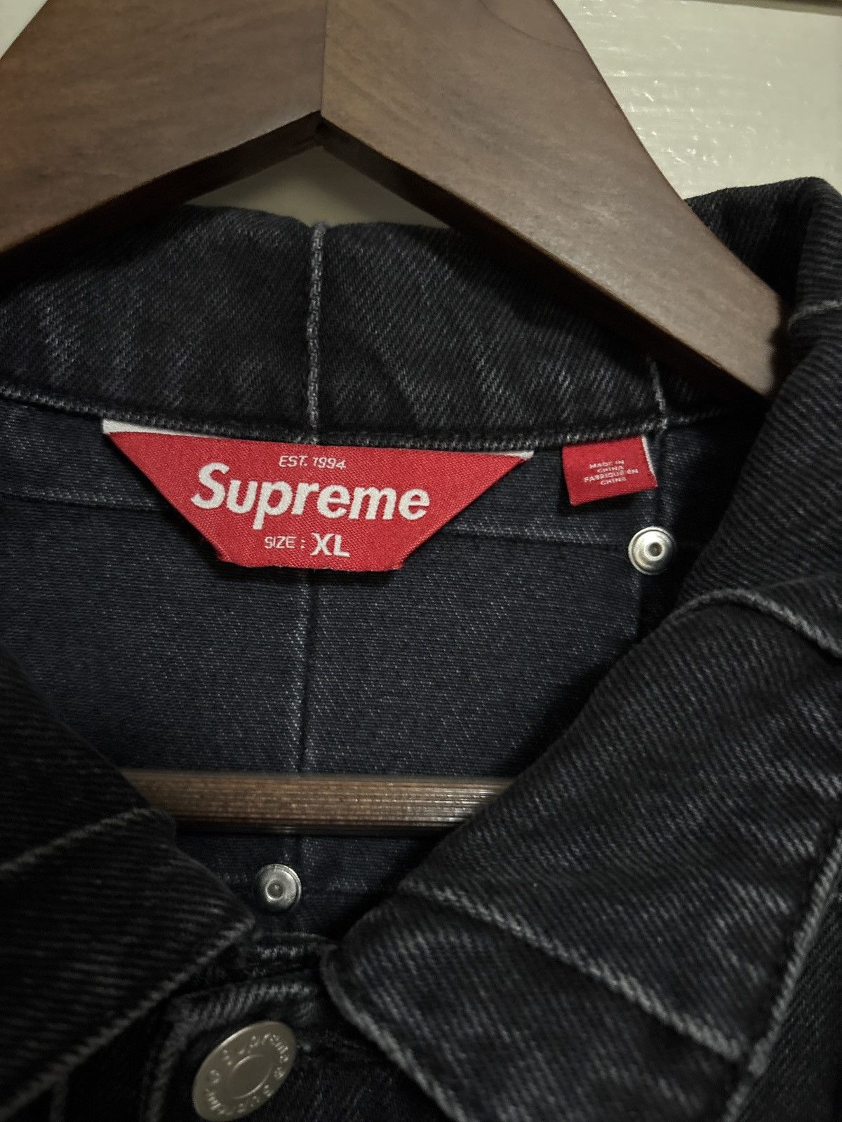 Supreme Supreme studded seam denim jacket Size US XL / EU 56 / 4 - 4 Thumbnail