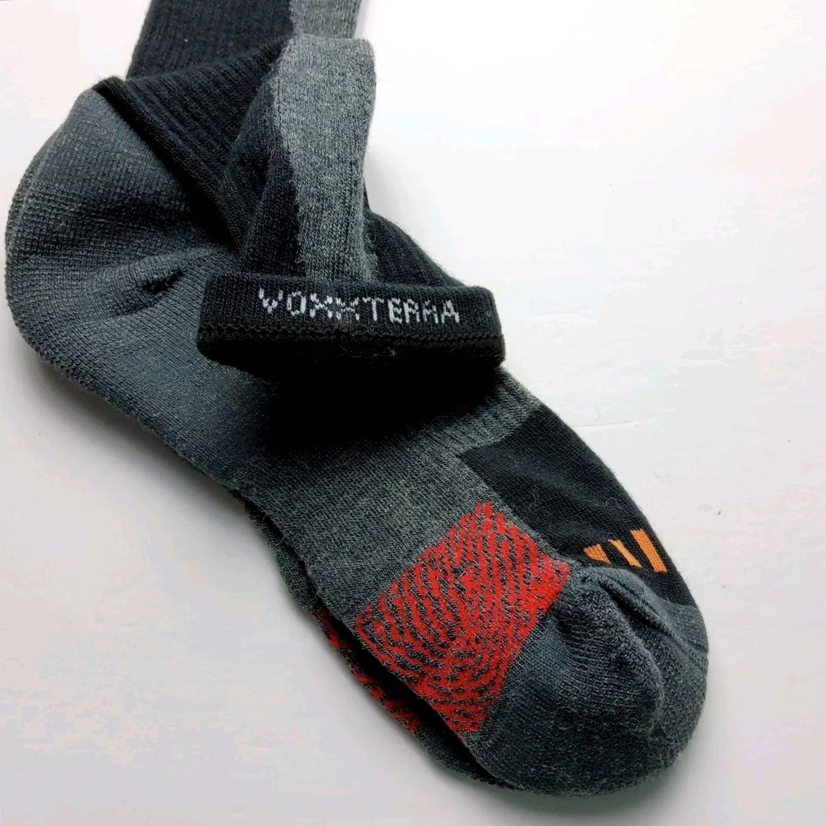 Vintage Voxx Life Wool Blend Boot Crew Socks Black Size L (Mens 9.5-12.5) Outdoor Size ONE SIZE - 6 Thumbnail