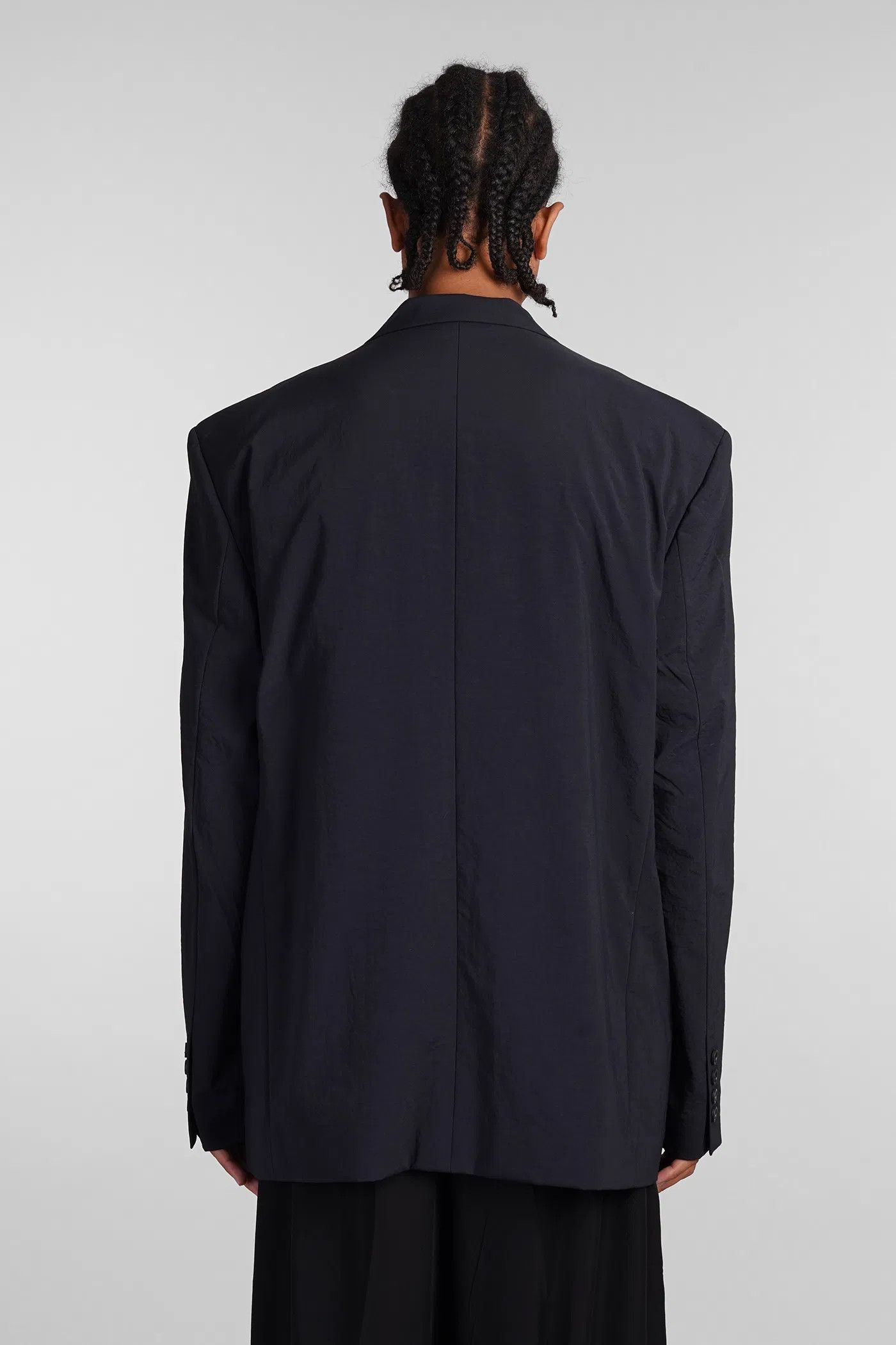 Balenciaga o1w1db10226 SB Jacket in Washed Black Size US S / EU 44-46 / 1 - 3 Thumbnail