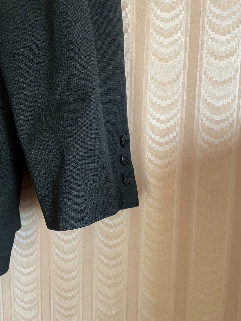 Issey Miyake issey miyake size:L Black washed cotton suit jacket Size 34R - 9 Thumbnail