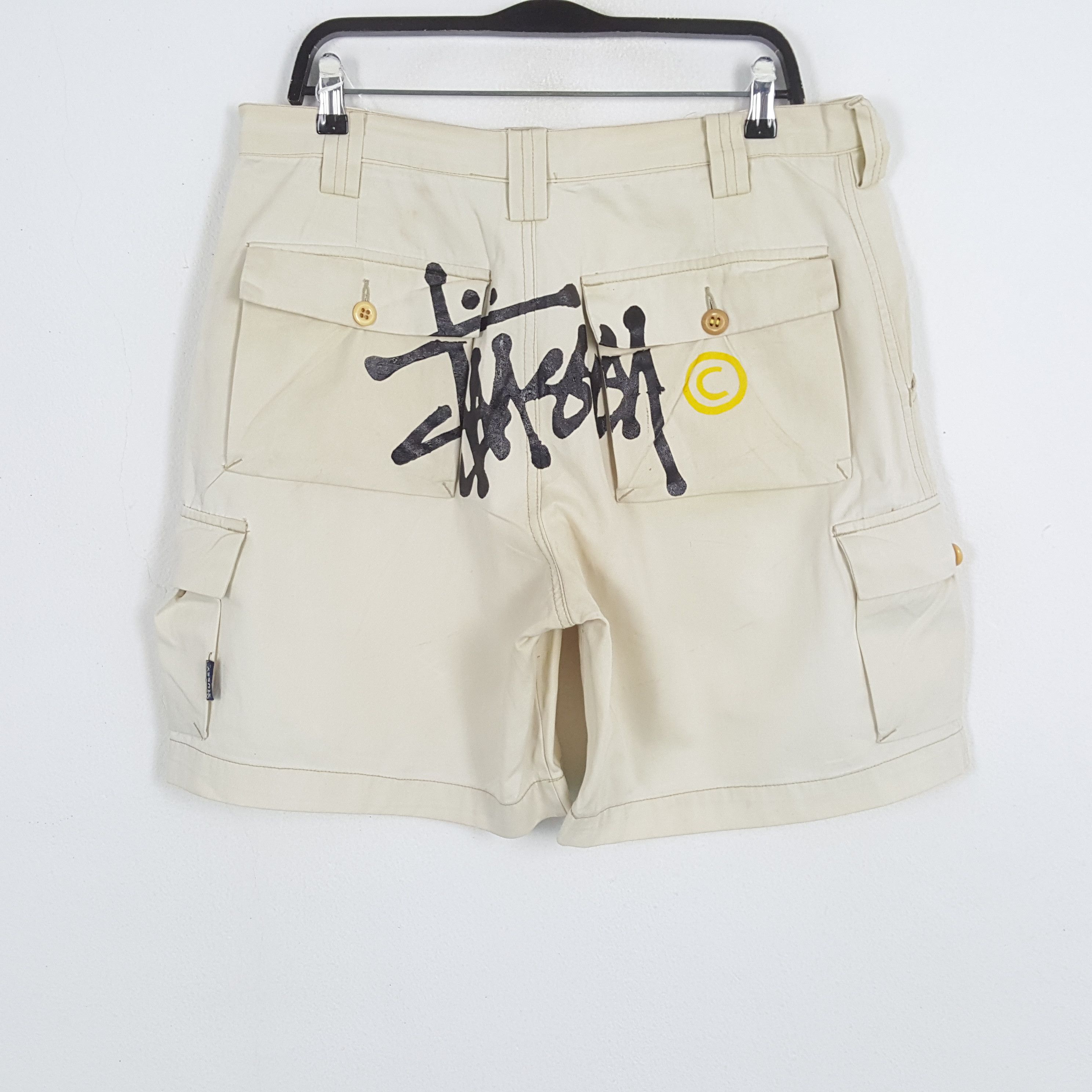 Stussy Stussy Big Ol' Short Leather | Grailed