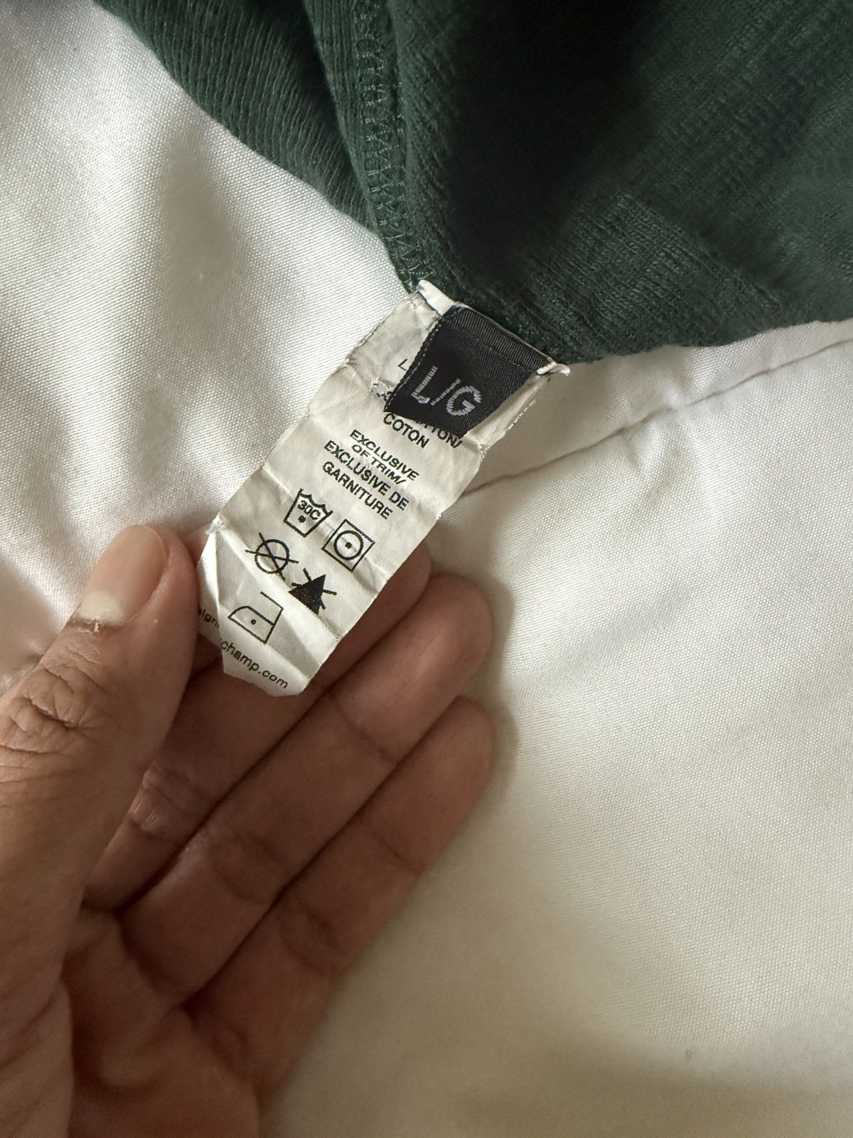 Reigning Champ Reigning Champ Forest Green Long Sleeve Top Size US L / EU 52-54 / 3 - 6 Thumbnail