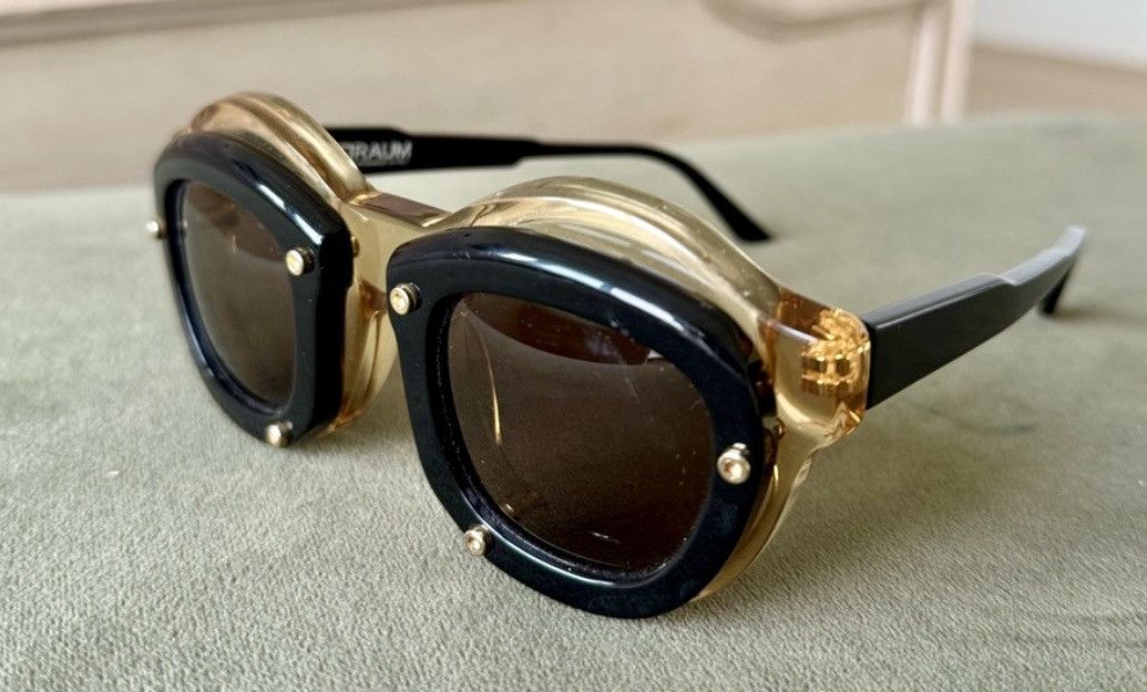Kuboraum Kuboraum Maske W1 Honey/Black Sunglasses Size ONE SIZE - 4 Thumbnail