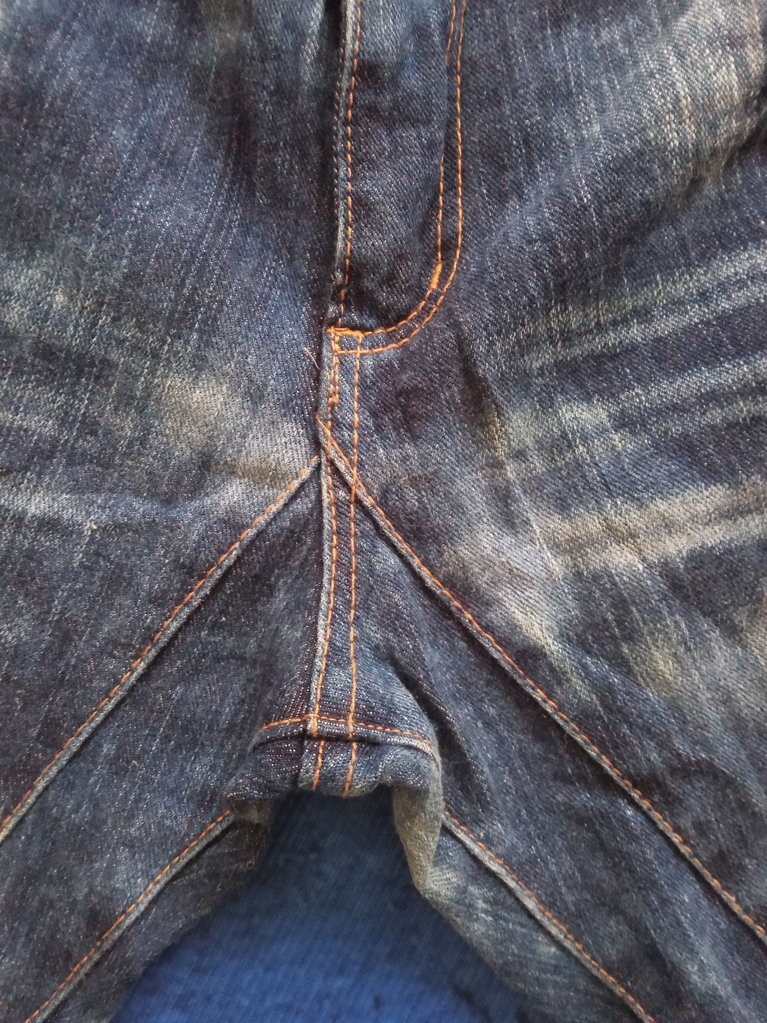 Japanese Brand Memory Special Rare Bleach Design Jeans Size US 37 - 5 Thumbnail