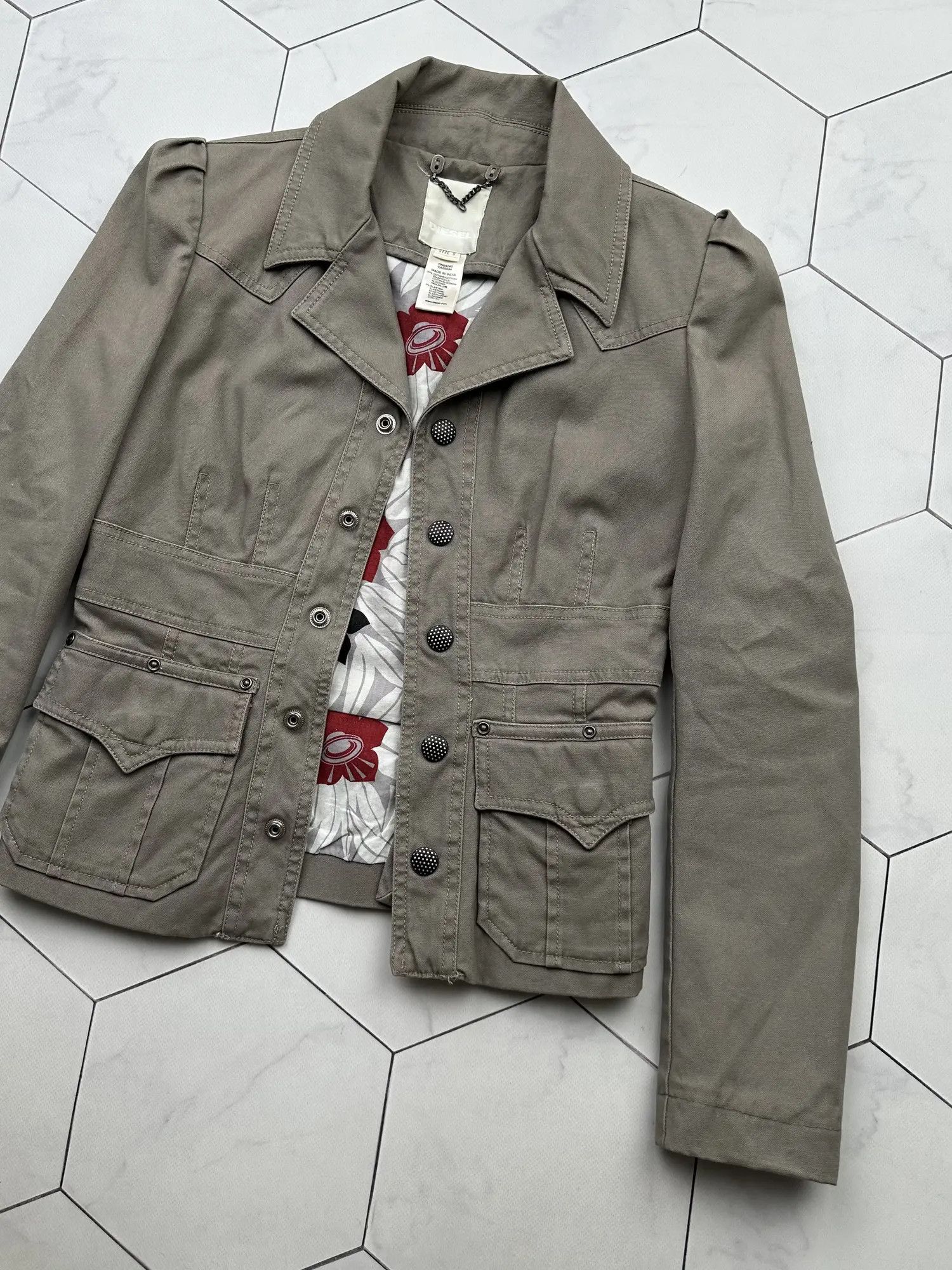 Diesel Diesel Vintage Jacket (B106) Size S / US 4 / IT 40 - 3 Thumbnail