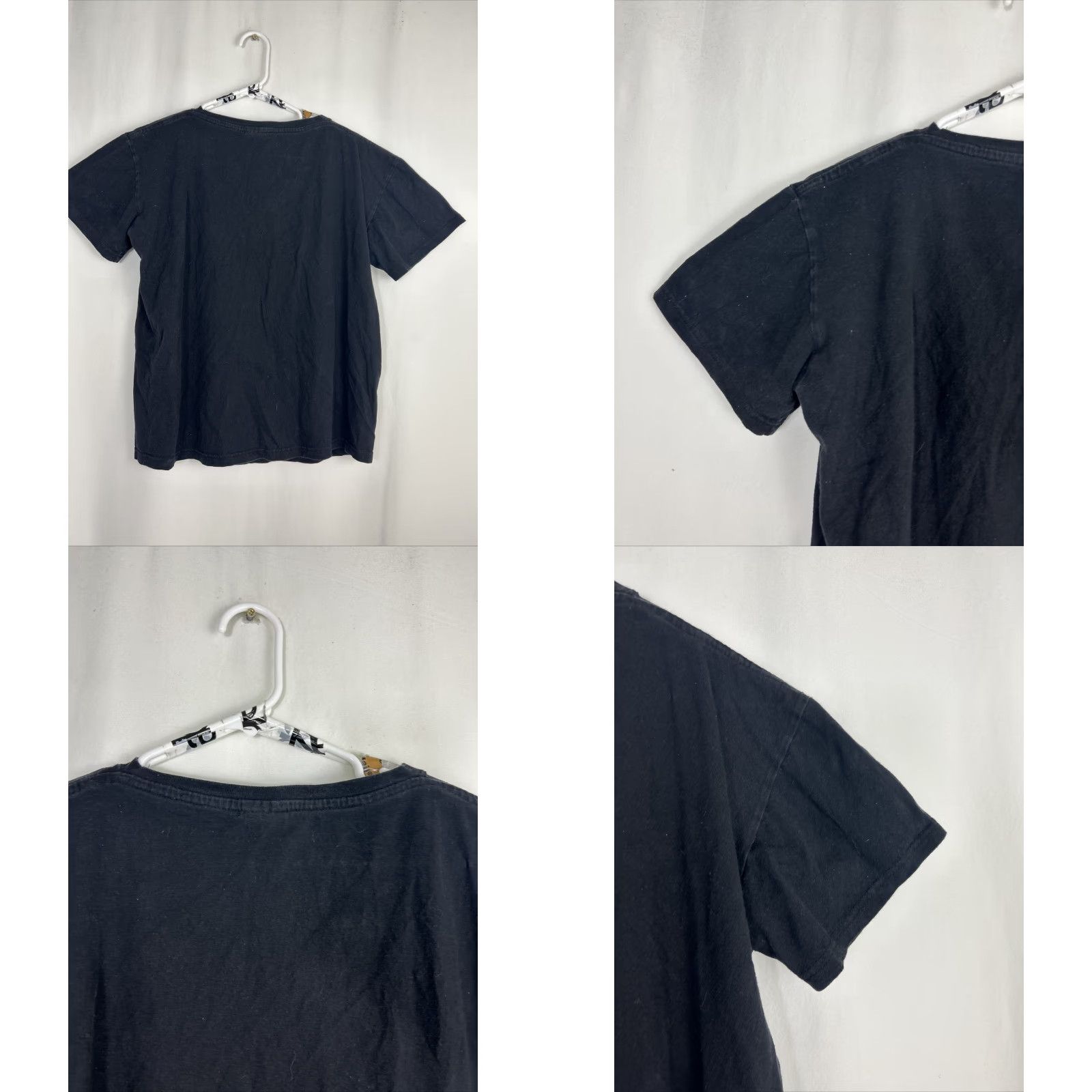 Vintage Chucky Womens Oversize Black Short Sleeve T Shirt L Size Kings Apparel King Apparel 100% Cotton Basic Womens T Shirt Oversized Black Chucky Logo Size L / US 10 / IT 46 - 8 Thumbnail