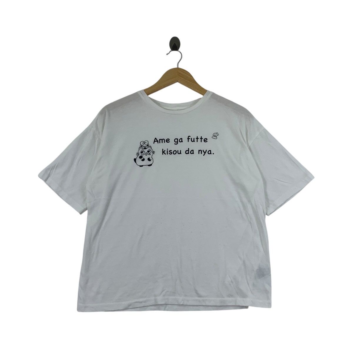 Vintage OJISAMA TO NEKO x KEROPPI A Man & His Cat Anime Tee Shirt Size M / US 6-8 / IT 42-44 - 1 Thumbnail