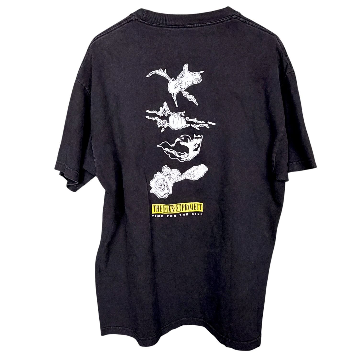 Erased Project Erased Project Time for the Kill Black Streetwear T-Shirt XL Size US XL / EU 56 / 4 - 3 Thumbnail
