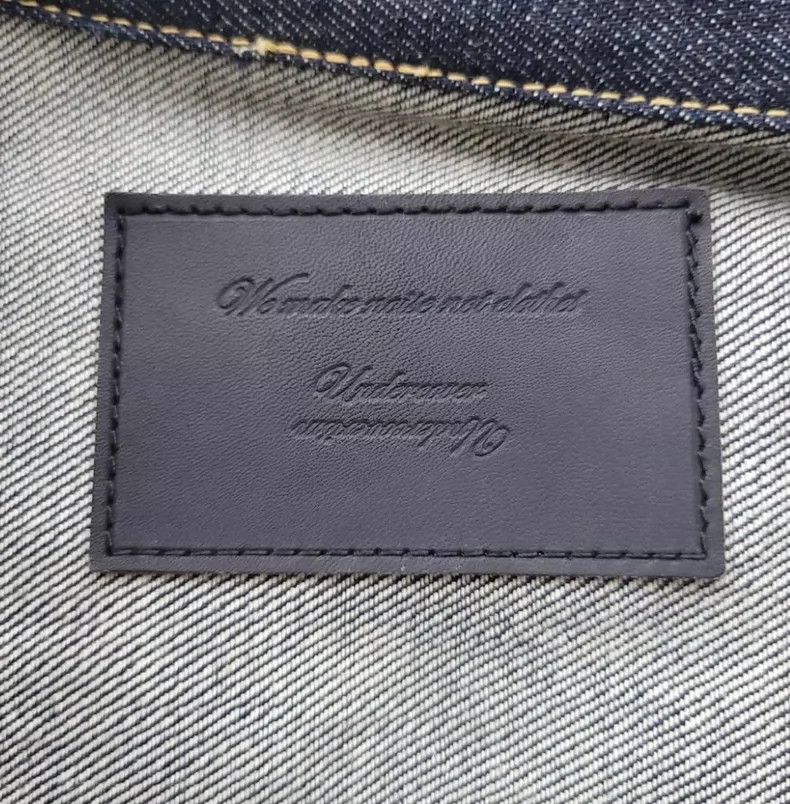 Undercover Undercover 10 SS less but better season Denim Jacket 2505-N Size US L / EU 52-54 / 3 - 3 Thumbnail