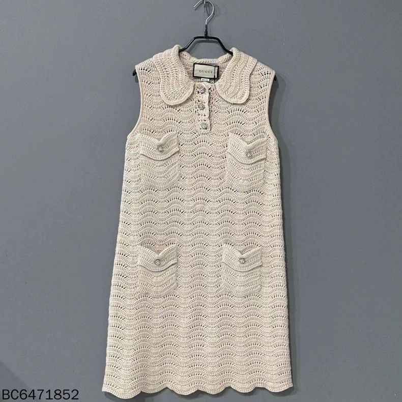 Gucci Gucci Wool knitted dress 2504-Nextarrow Size S / US 4 / IT 40 - 1 Thumbnail
