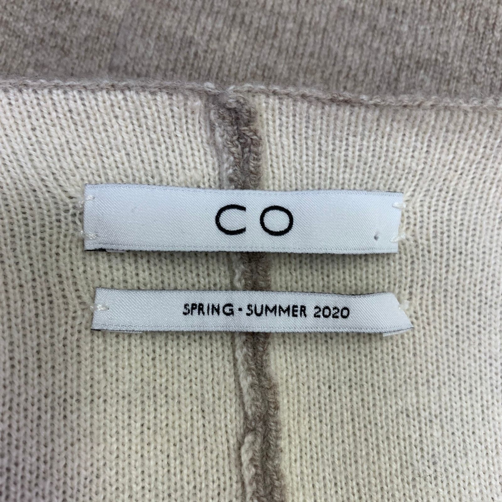 CO CO SS20 Size S Beige Taupe Wool Blend Raglan Cardigan Size S / US 4 / IT 40 - 4 Thumbnail