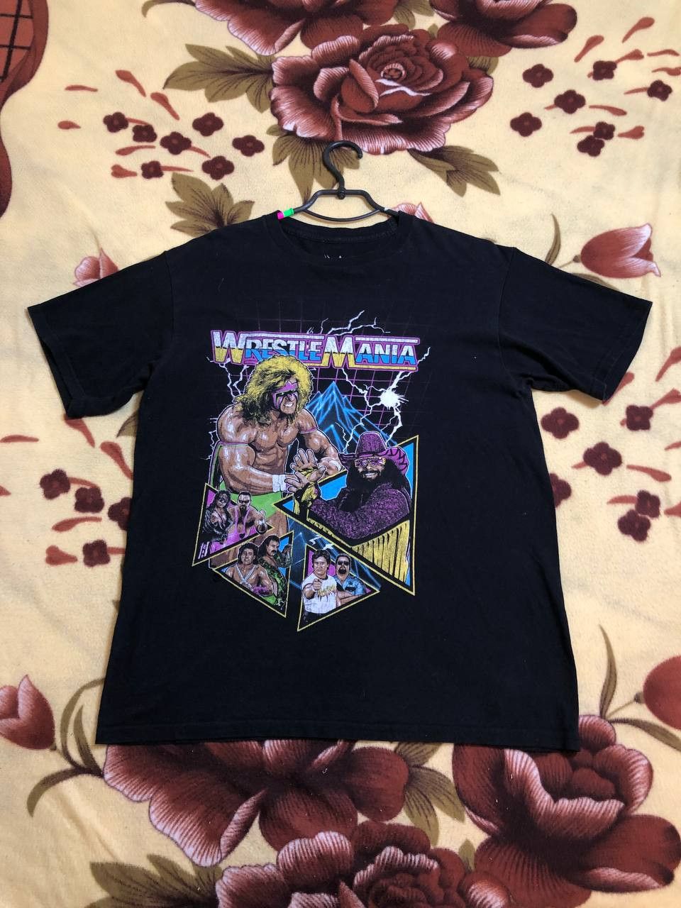 WWE WWE Wrestlemania The Ultimate Warrior Macho Man Graphic tee Size US M / EU 48-50 / 2 - 1 Thumbnail