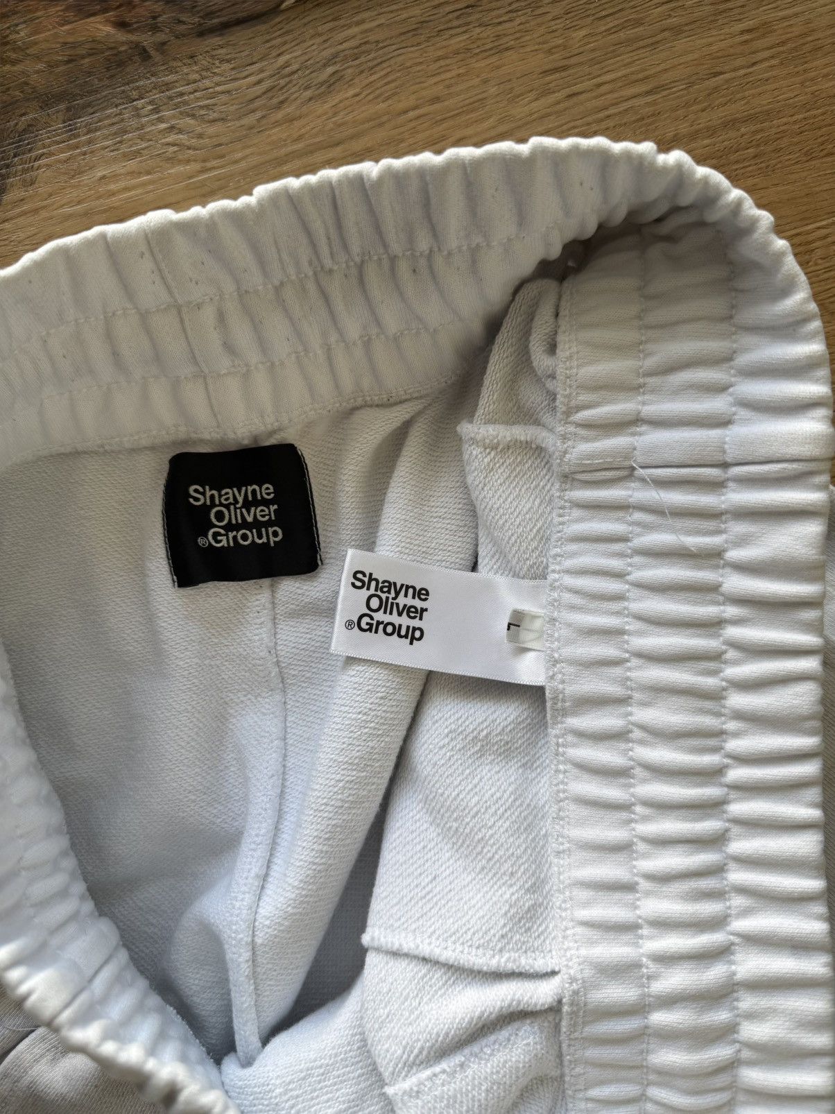 Anonymous Club Shayne Oliver Group Anonymous Club Sweatpants – Dirty White Size US 32 / EU 48 - 8 Thumbnail