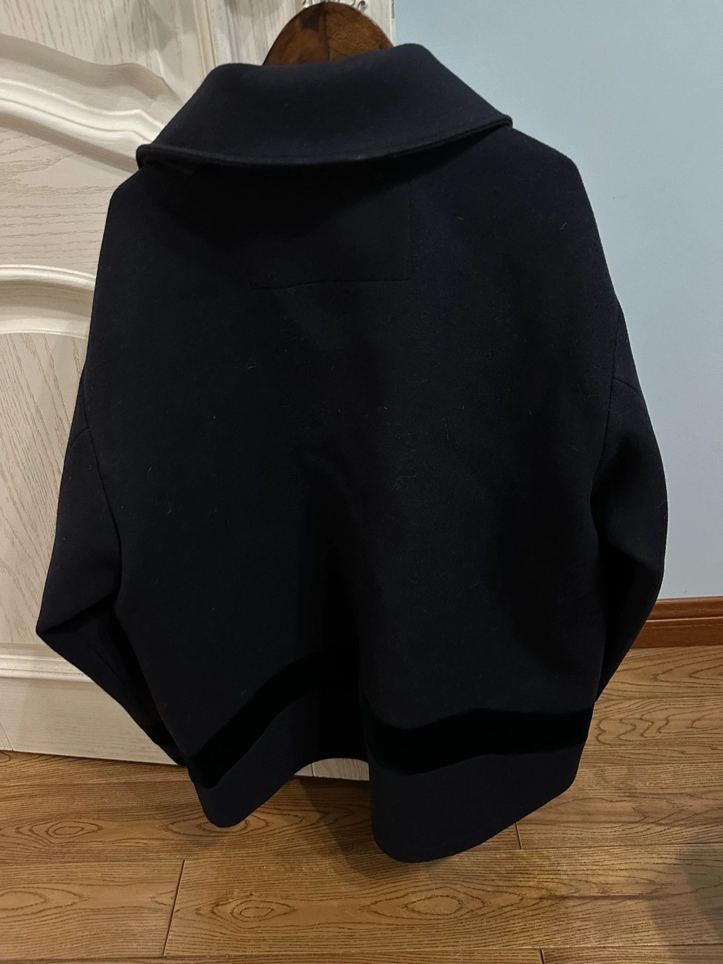 Jil Sander Jil Sander Navy Blue Wool Jacket Heavy Casual 9/10 Size XS / US 0-2 / IT 36-38 - 7 Thumbnail