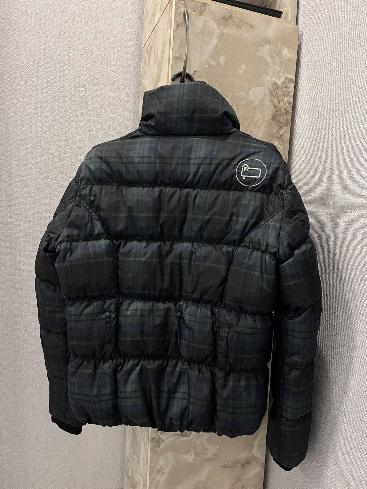 Woolrich Woolen Mills Penn Rich Woolrich down jacket checkered Moncler style Size L / US 10 / IT 46 - 3 Thumbnail