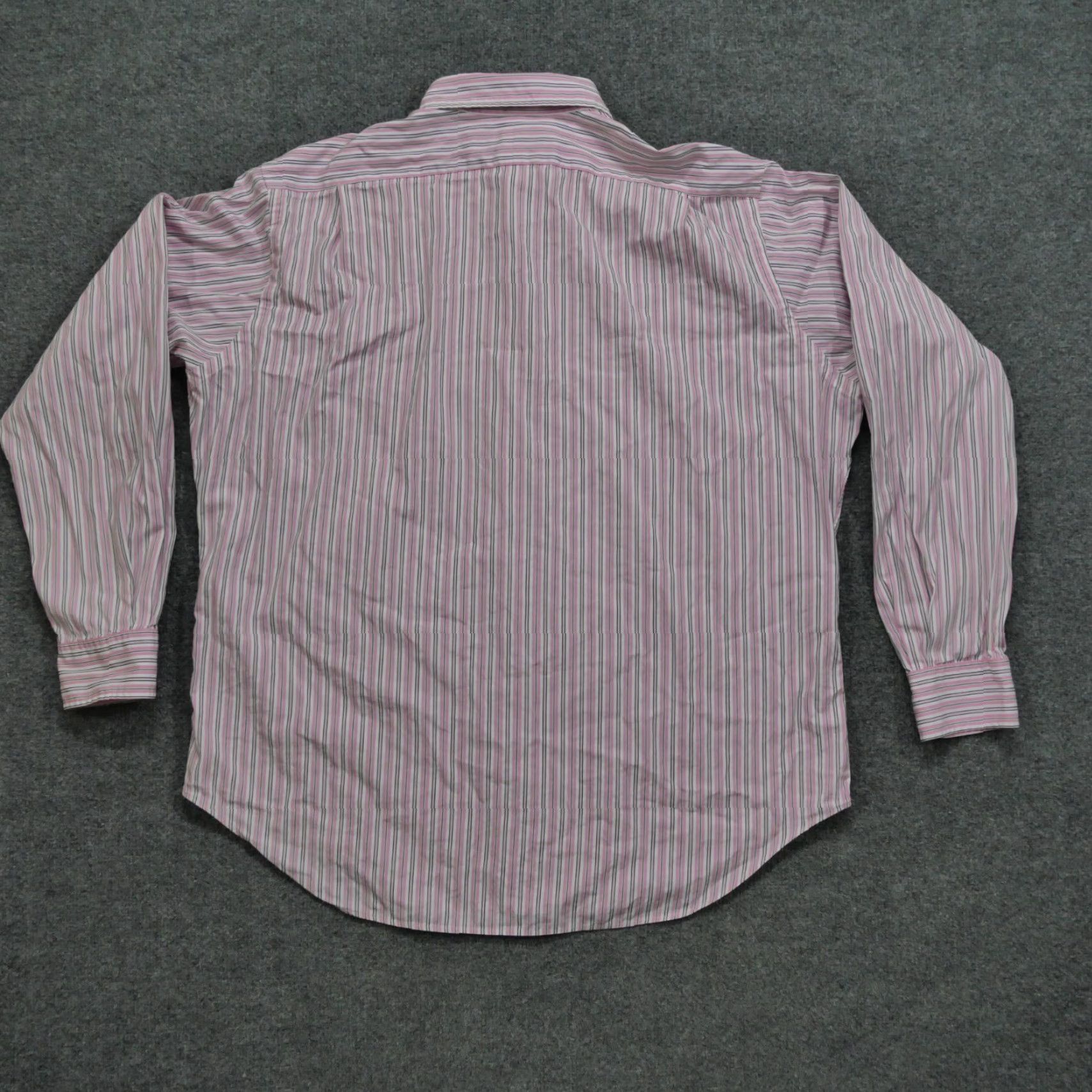 Polo Ralph Lauren Polo Ralph Lauren Shirt Mens XL Pink Striped Button-Up Small Pony Stanton Size US XL / EU 56 / 4 - 6 Thumbnail
