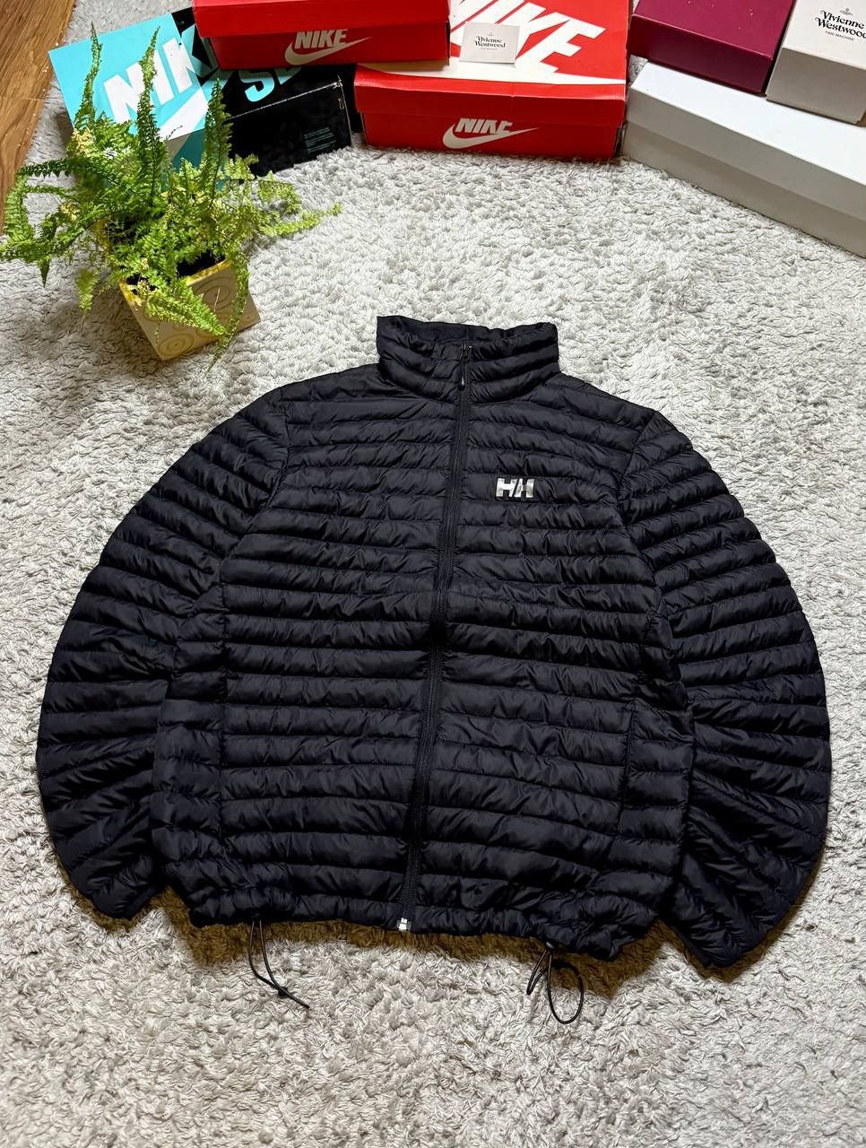 Helly Hansen 00s Vintage Helly Hansen Retro Down Y2K Jacket Rare Size US L / EU 52-54 / 3 - 1 Thumbnail