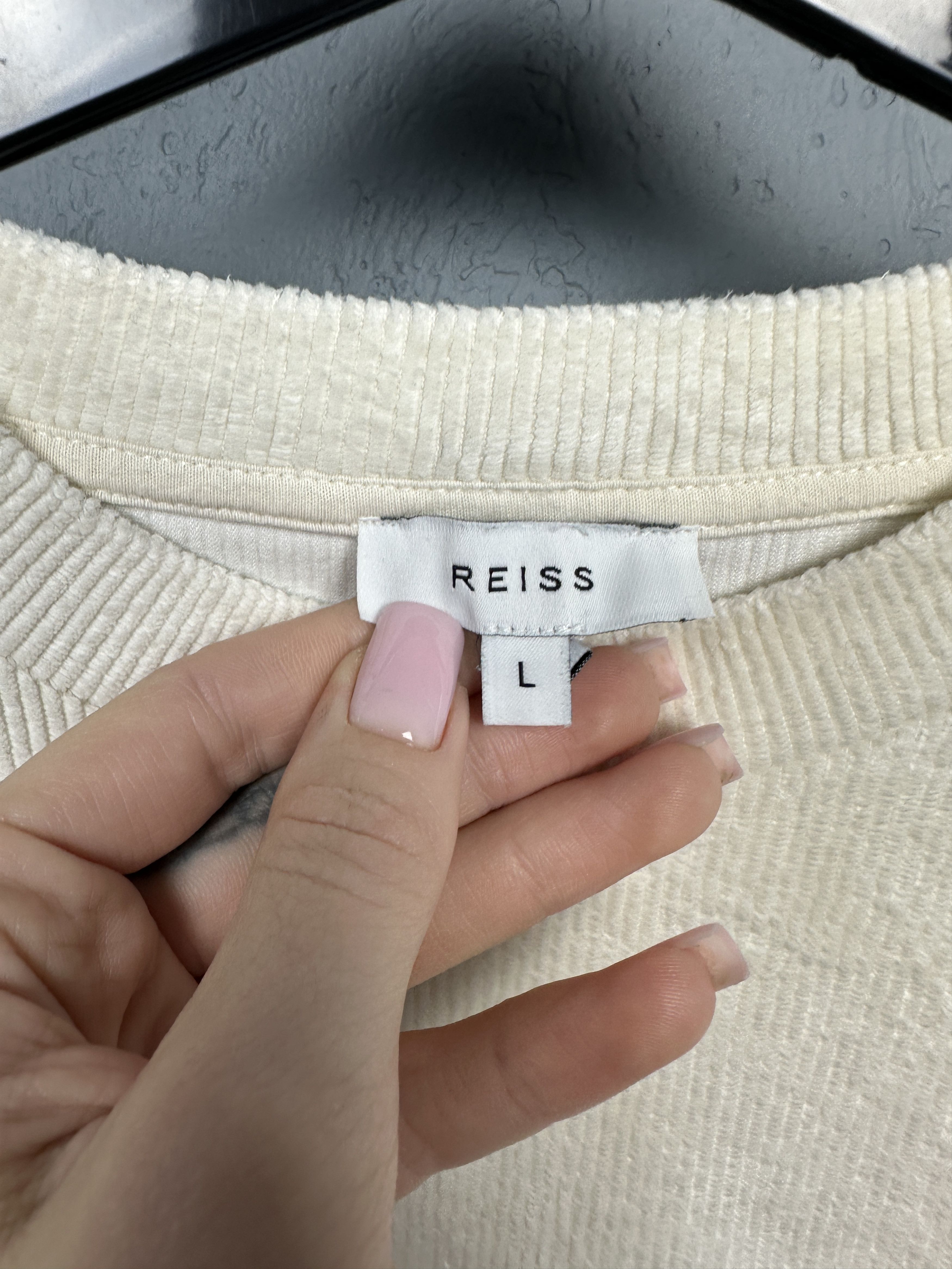 Reiss Reiss Mens Corduroy Sweatshirt Size US L / EU 52-54 / 3 - 3 Thumbnail