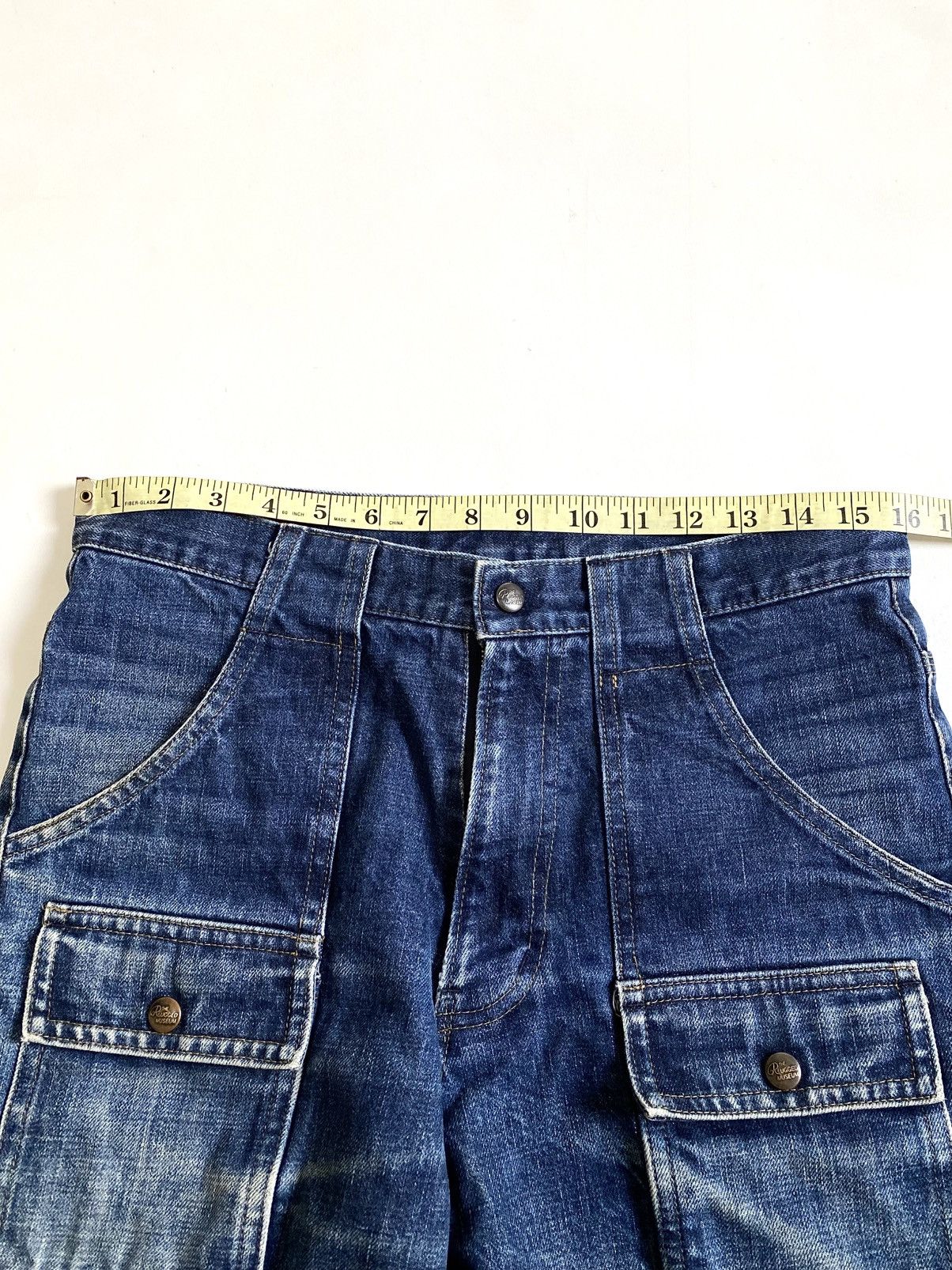 Kapital Vtg Distressed Rugged Museum Bush Pants Jorts Kapital Style🇯🇵 Size US 32 / EU 48 - 5 Thumbnail