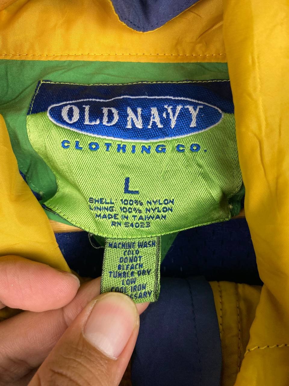 Old Navy vintage 90s old navy anorak waterproof jacket Size US L / EU 52-54 / 3 - 8 Thumbnail