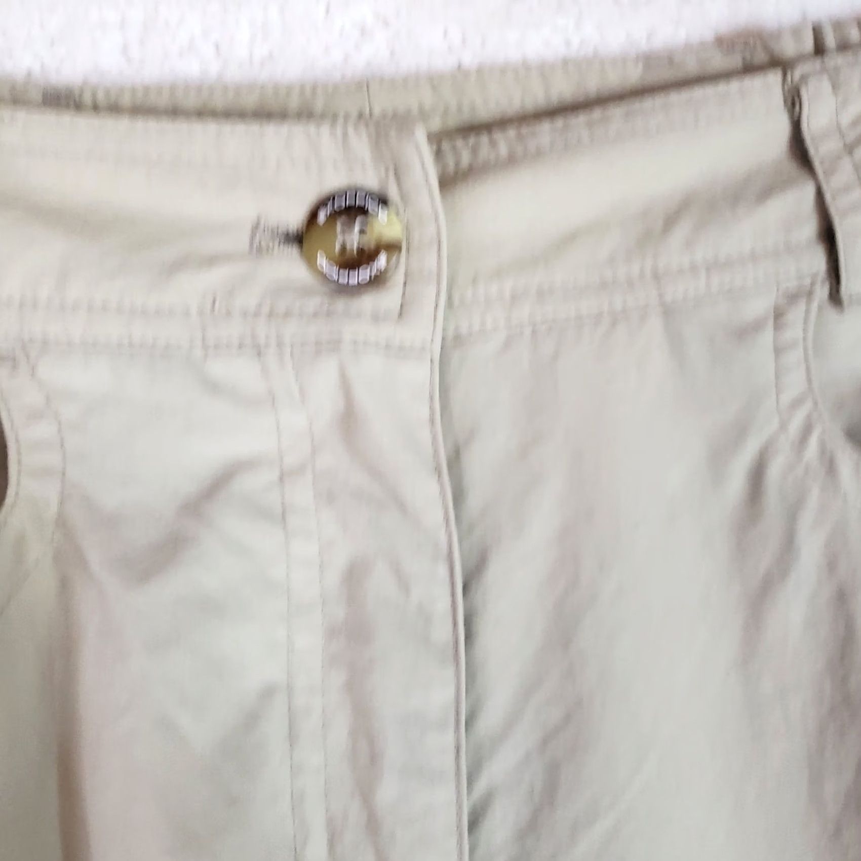 ExOfficio VINTAGE ExOfficio Khaki Beige Nylon INSECT SHIELD Convertible Pants Women Size 6 X 29" Size 28" / US 6 / IT 42 - 6 Thumbnail