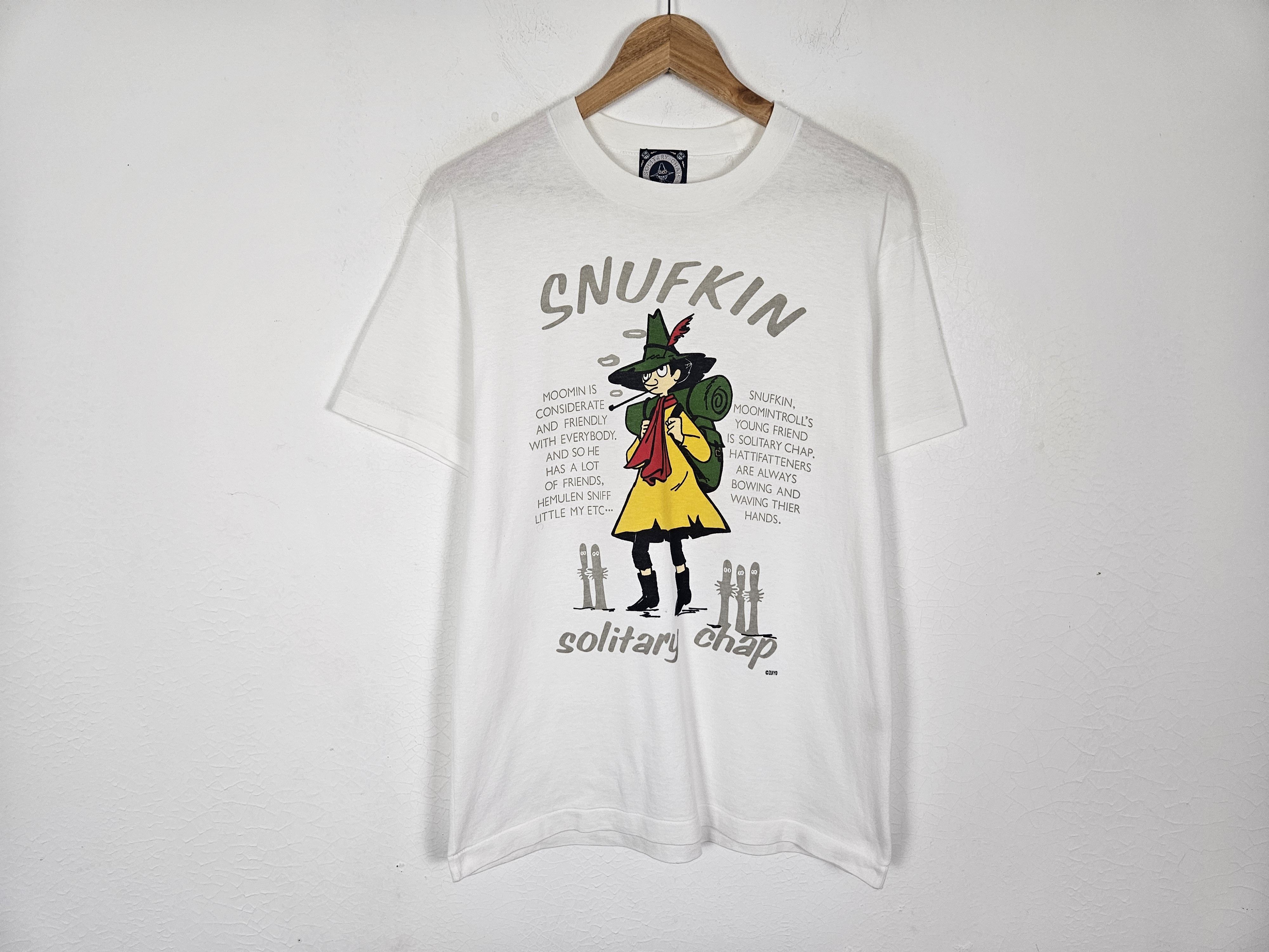 Cartoon Network Vintage Snufkin Moomin Characters Tee shirt Size US M / EU 48-50 / 2 - 2 Thumbnail