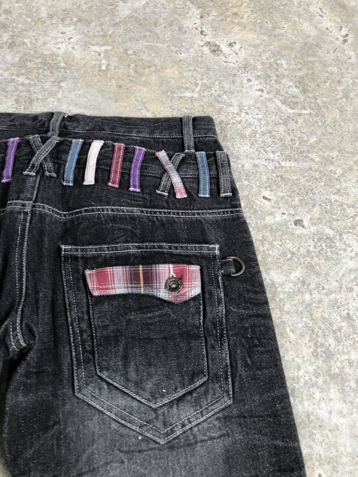 Hysteric Glamour Japanese Double Focus Double Waist Distressed Multizipper Size US 32 / EU 48 - 16 Thumbnail