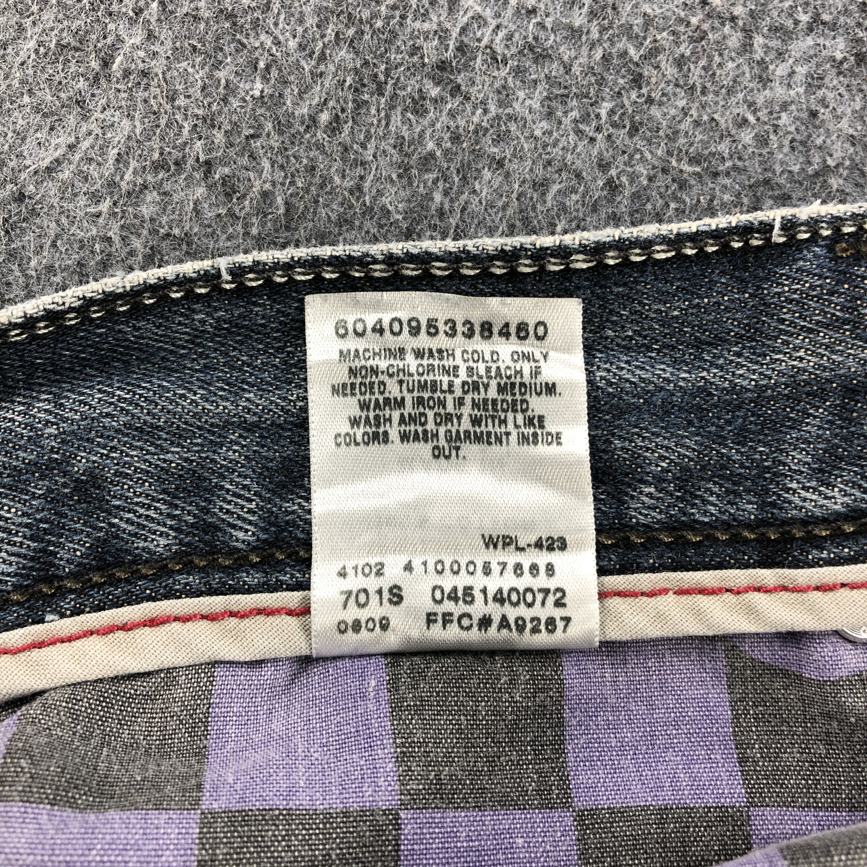 Levi's Faded Blue Vintage Levis 514 Jeans Distressed Denim-J1010 Size US 31 - 11 Thumbnail