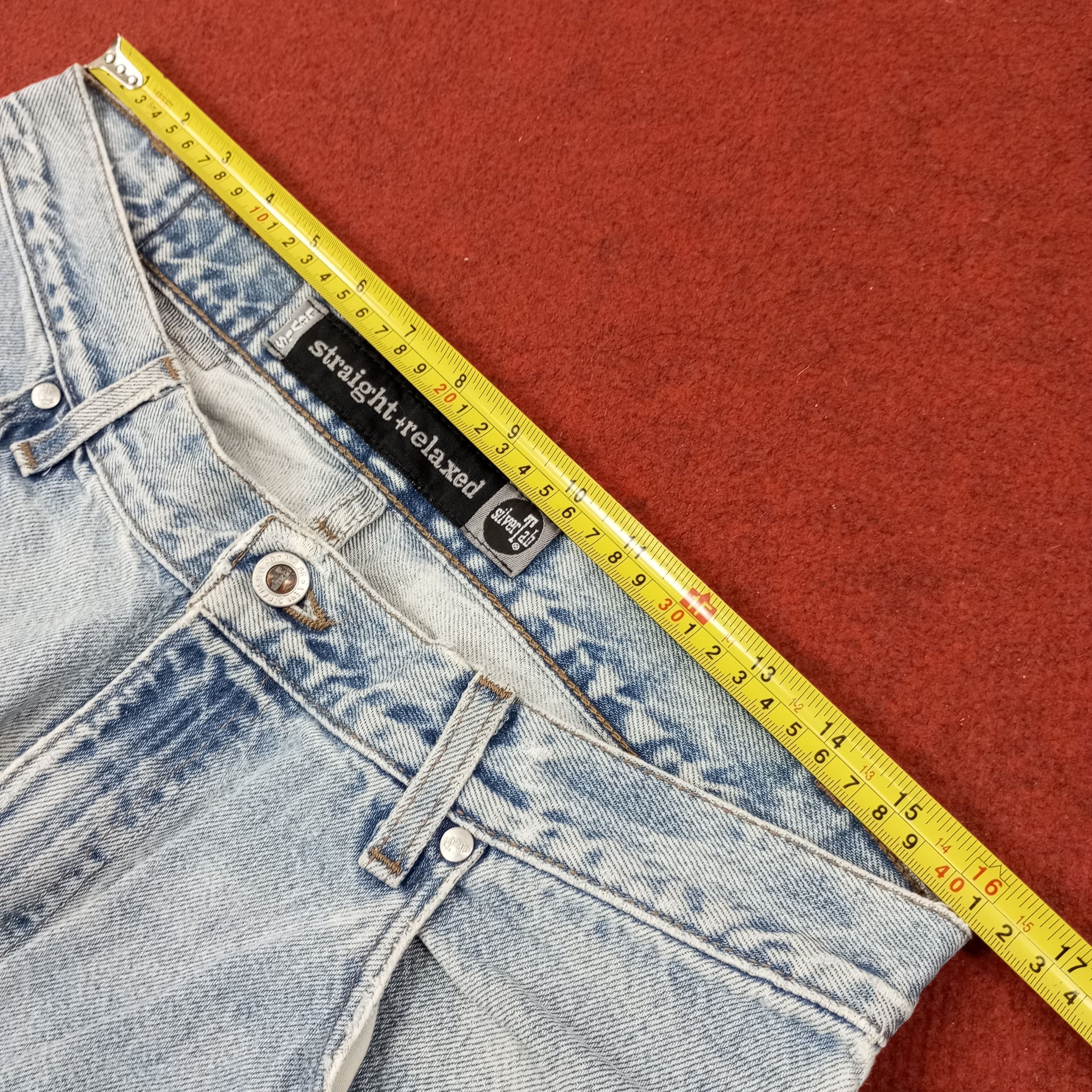 Levi's Levis Straight Relaxed Silver Tab Distressed Jeans c244n23 Size US 32 / EU 48 - 7 Thumbnail