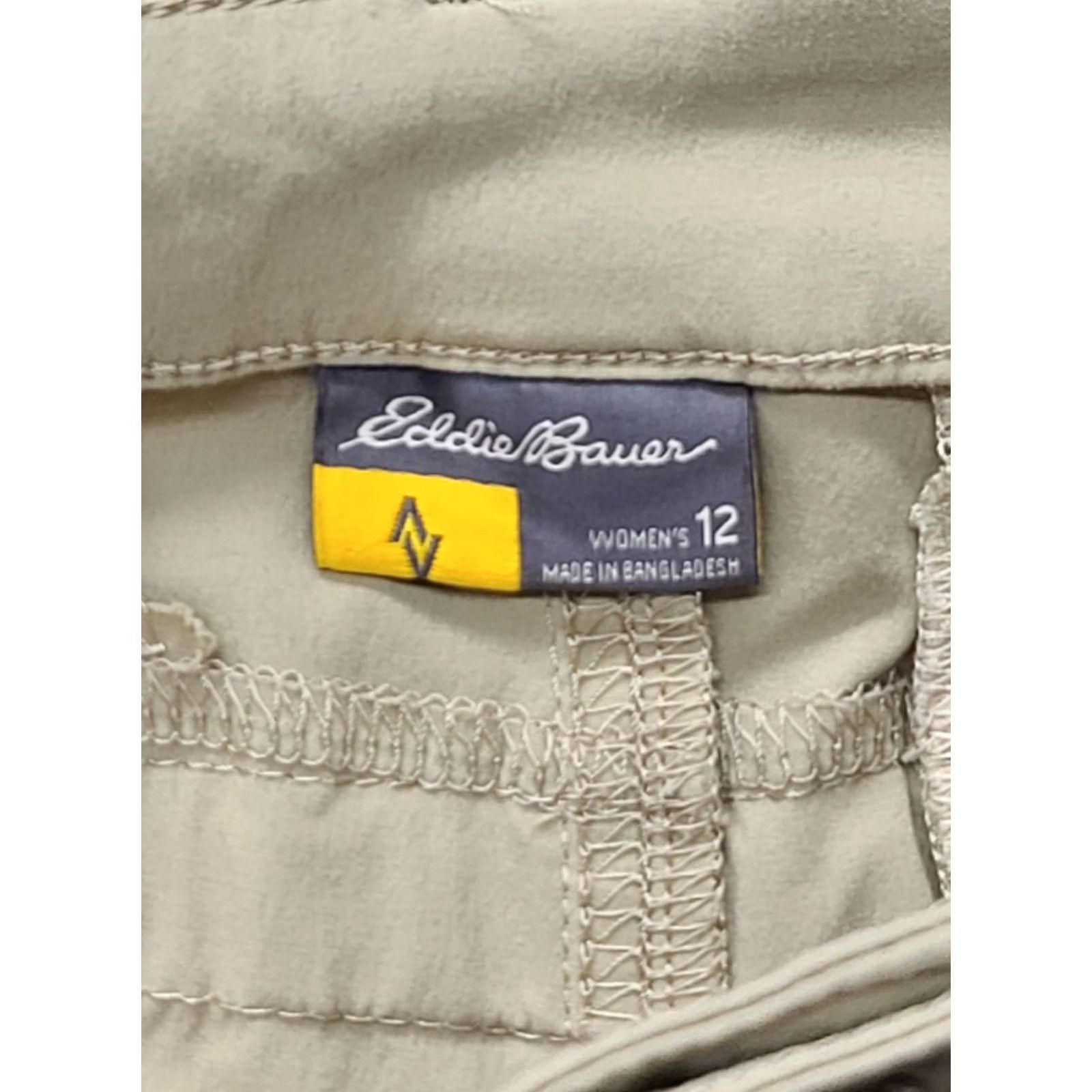 Eddie Bauer Eddie Bauer Travex Pants Womens 12 Capri Guide Pro Active Fit Hiking Casual Workwear Size 34" / US 12 / IT 48 - 2 Thumbnail