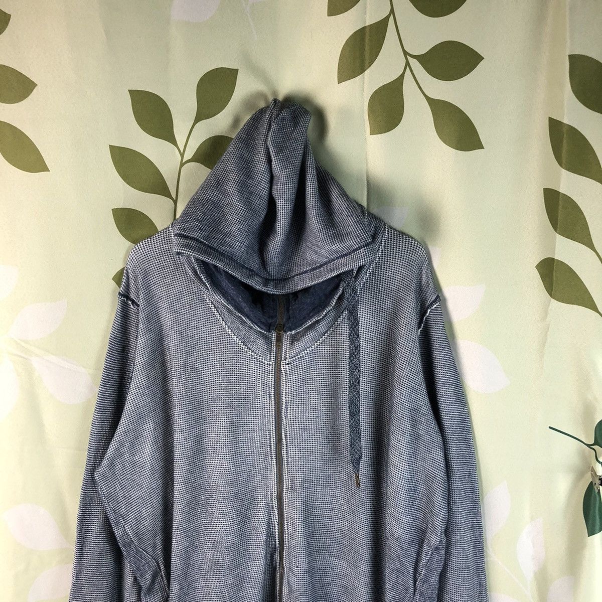Diesel Diesel.Co Blue faded vintage worn sweater Hoodie #7447 Size US XL / EU 56 / 4 - 2 Thumbnail