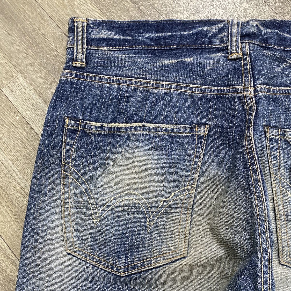 Edwin 1990s Vintage Edwin 505Z Selvedge Japan Faded Jeans 32x34 Size US 32 / EU 48 - 17 Thumbnail