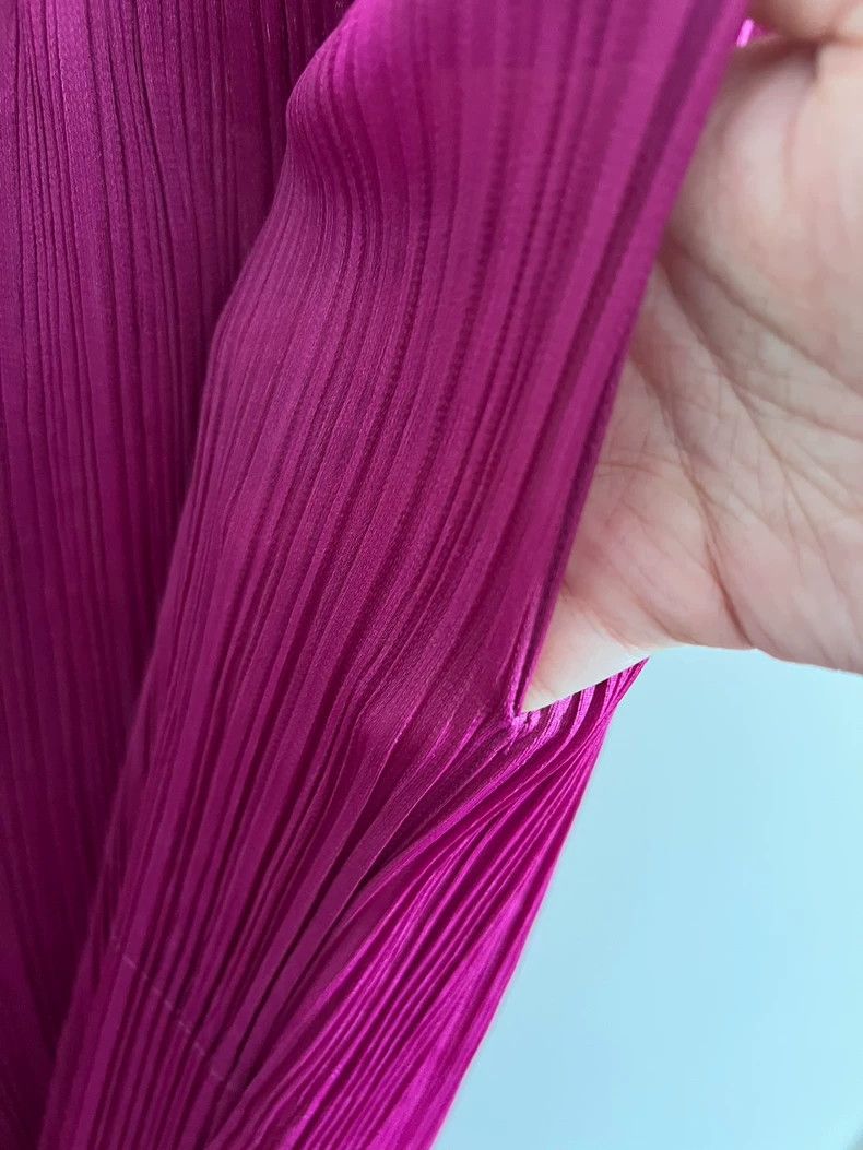 Issey Miyake Issey Miyake size:2 Rose-red pleated pants Size 42" / US 20 - 4 Thumbnail