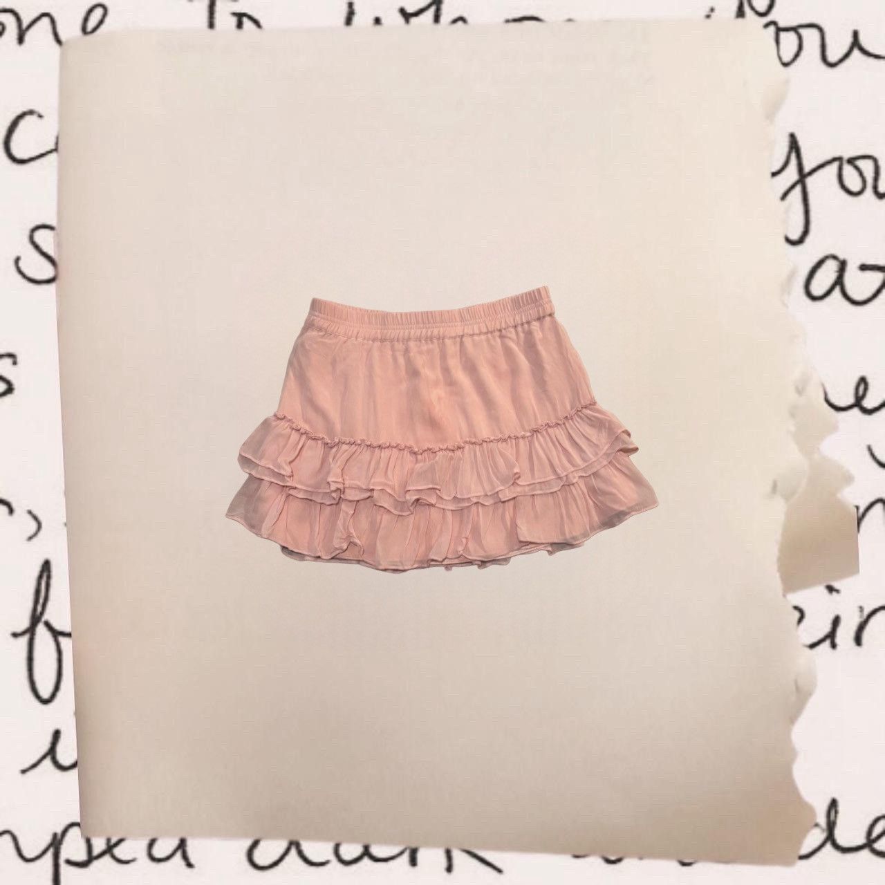 Generation Love silk mini skirt with ruffles Size 28" / US 6 / IT 42 - 1 Thumbnail