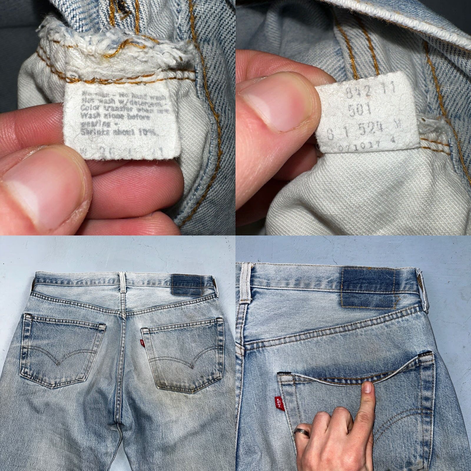 Levi's VINTAGE Levi's 501 XX Jeans Size US 34 / EU 50 - 9 Thumbnail